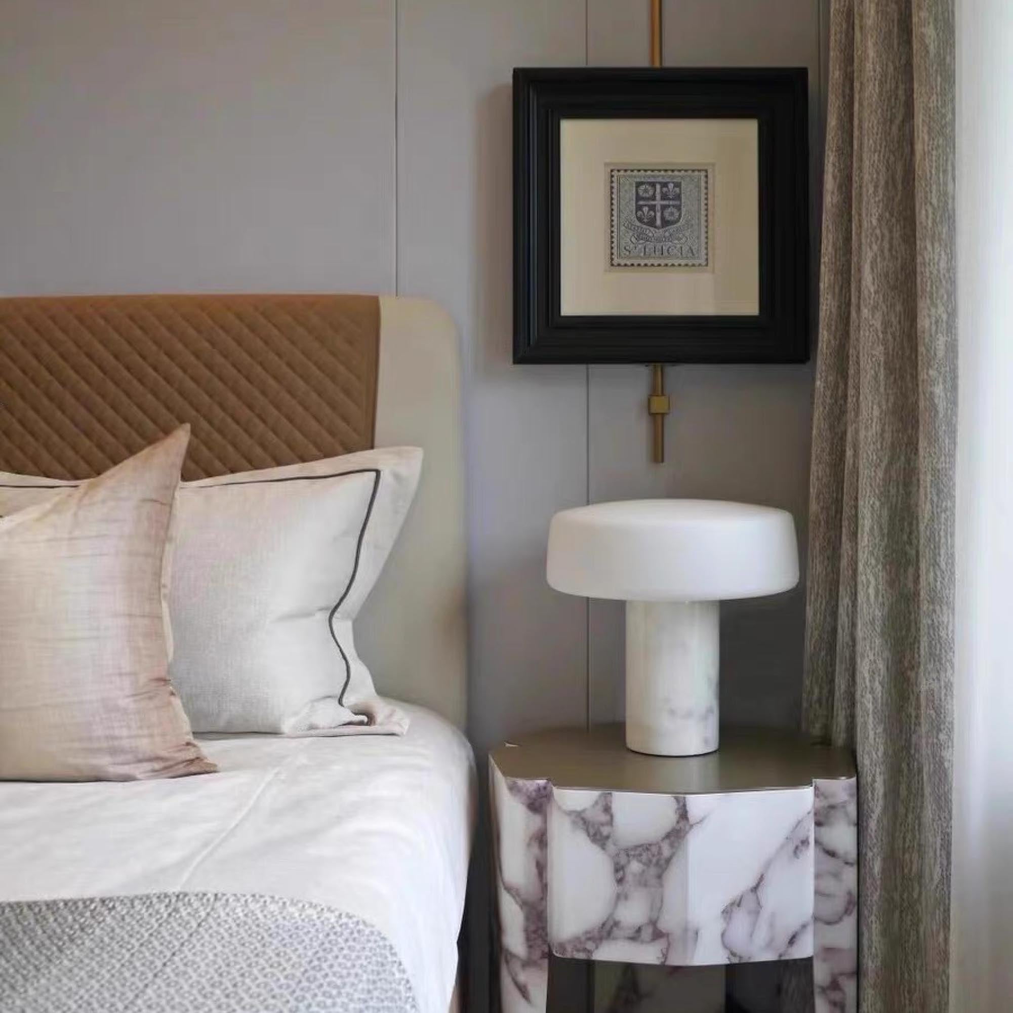 Moon Stone Table Lamp