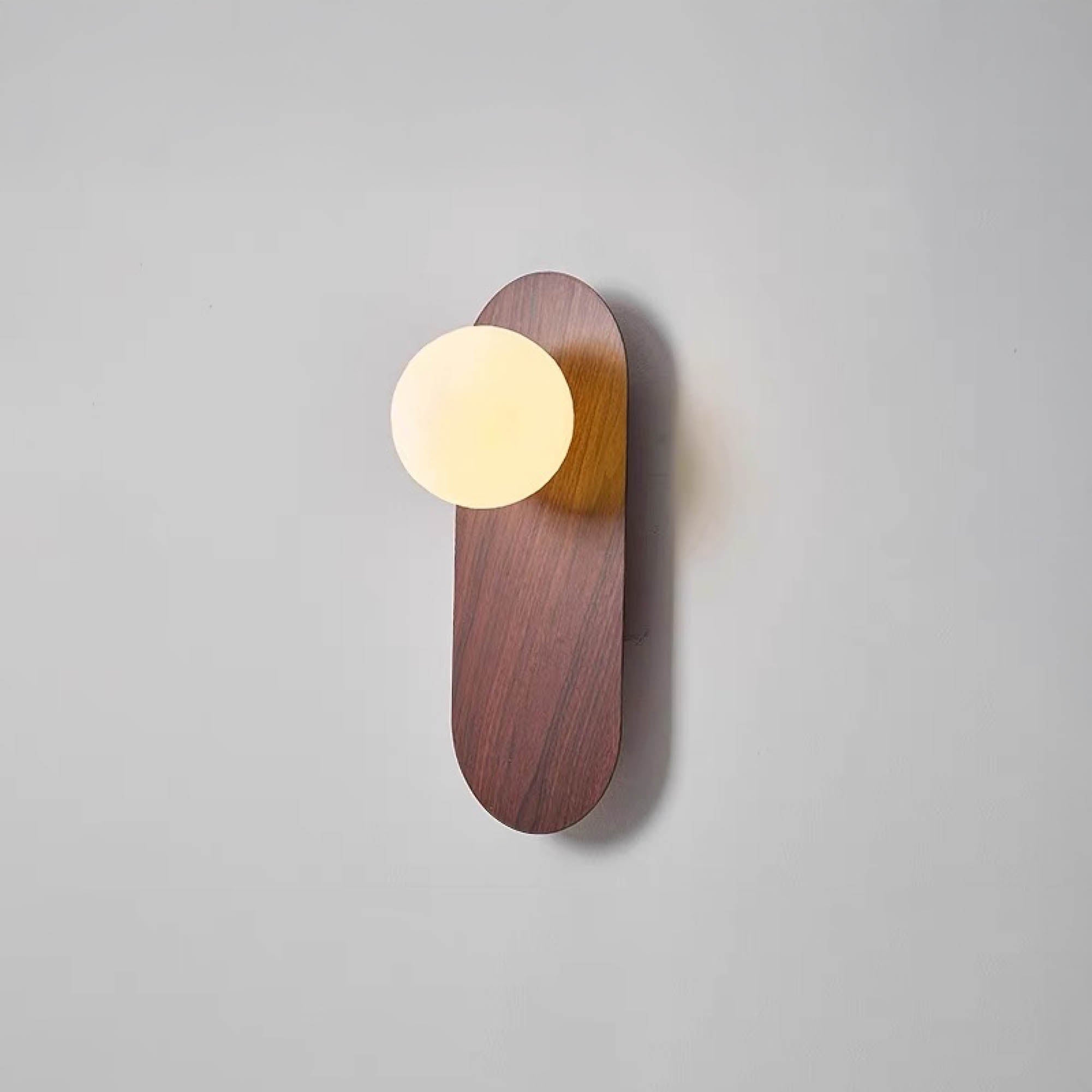 VANSE Wood Wall Light