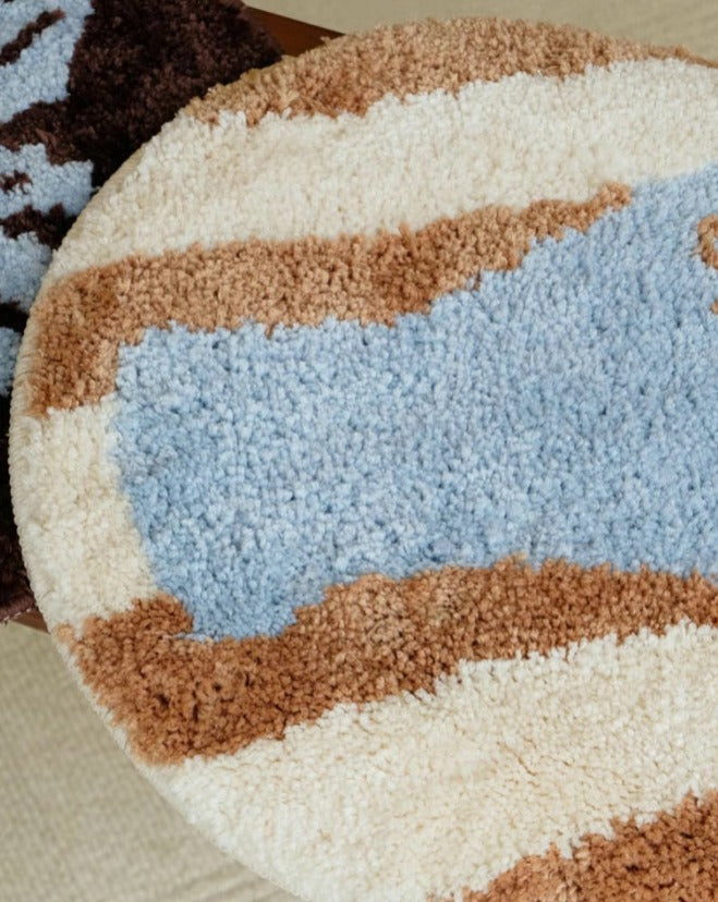 Dream Vase Brown Seat Cushion