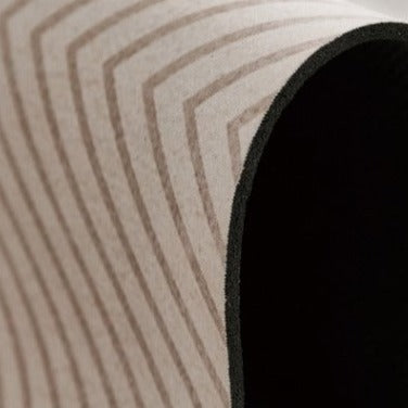 Beige Graphic Bath Mat