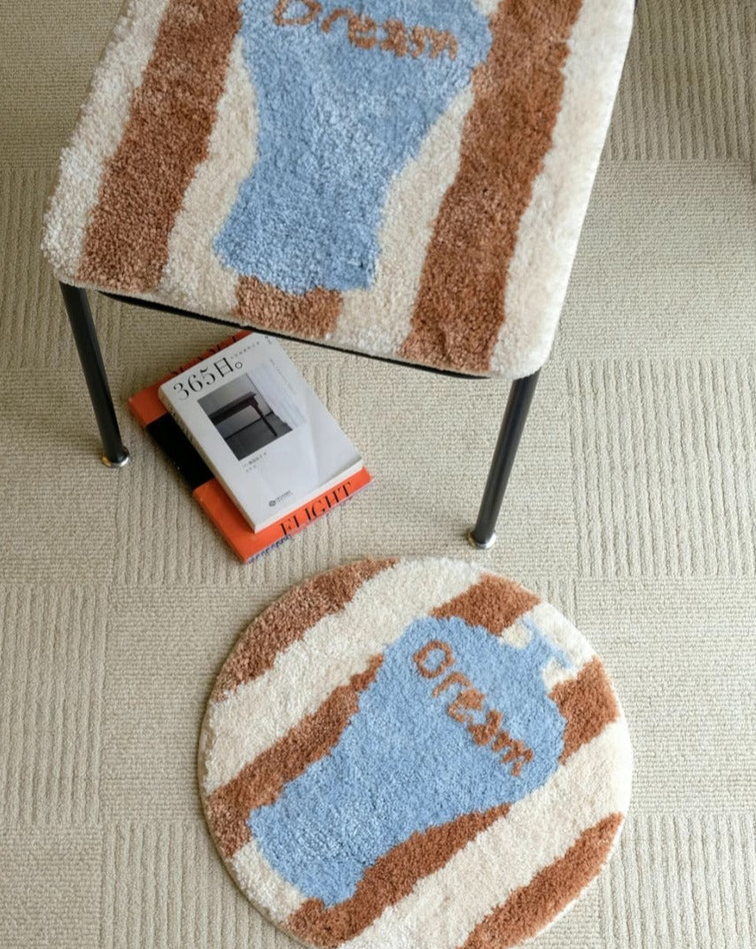 Dream Vase Brown Seat Cushion