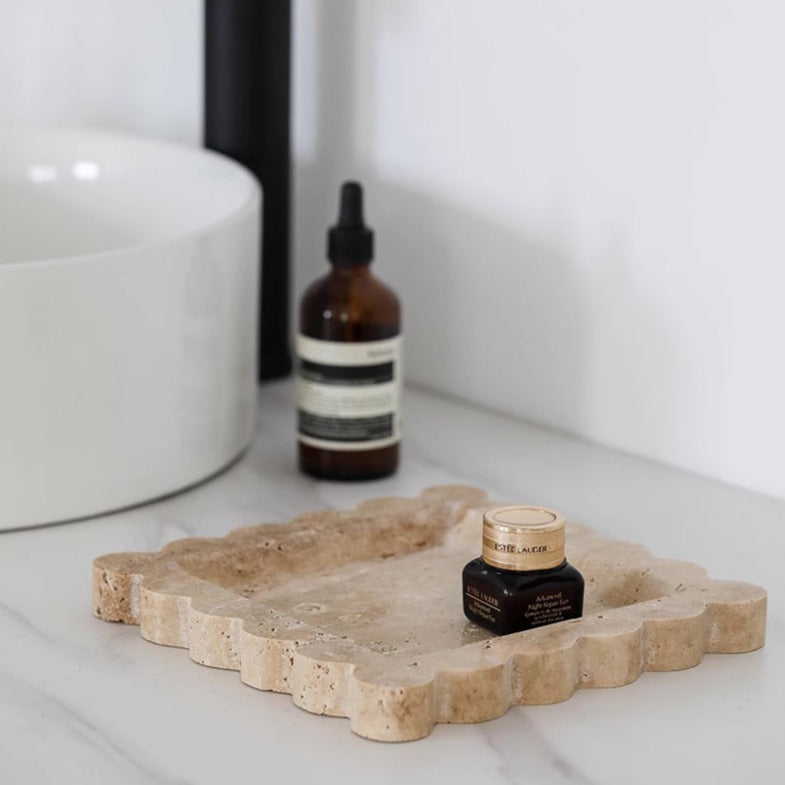 Scallop Stone Plate