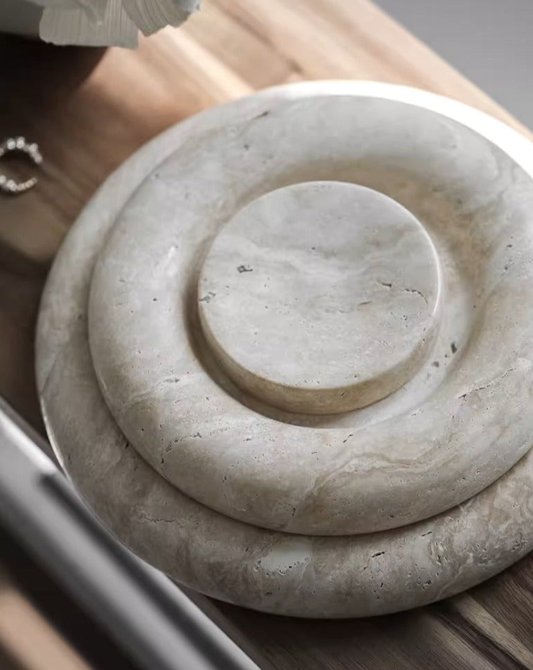 Round Stone Plate