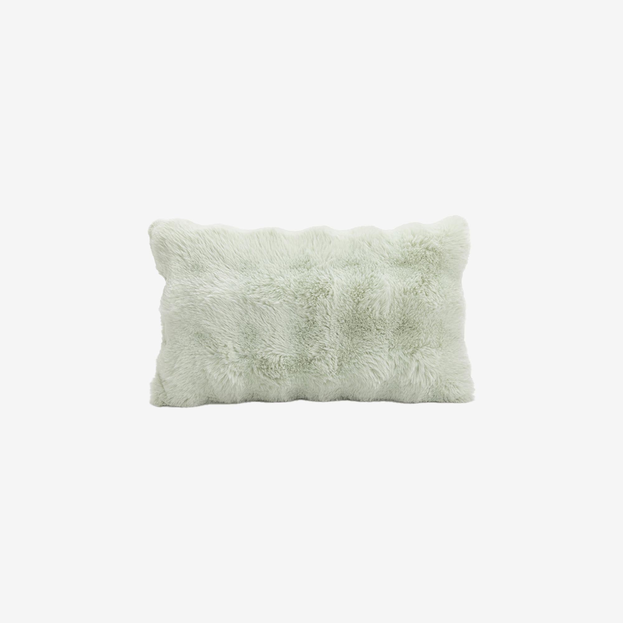 Faux Rabbit Fur Cushion Cover