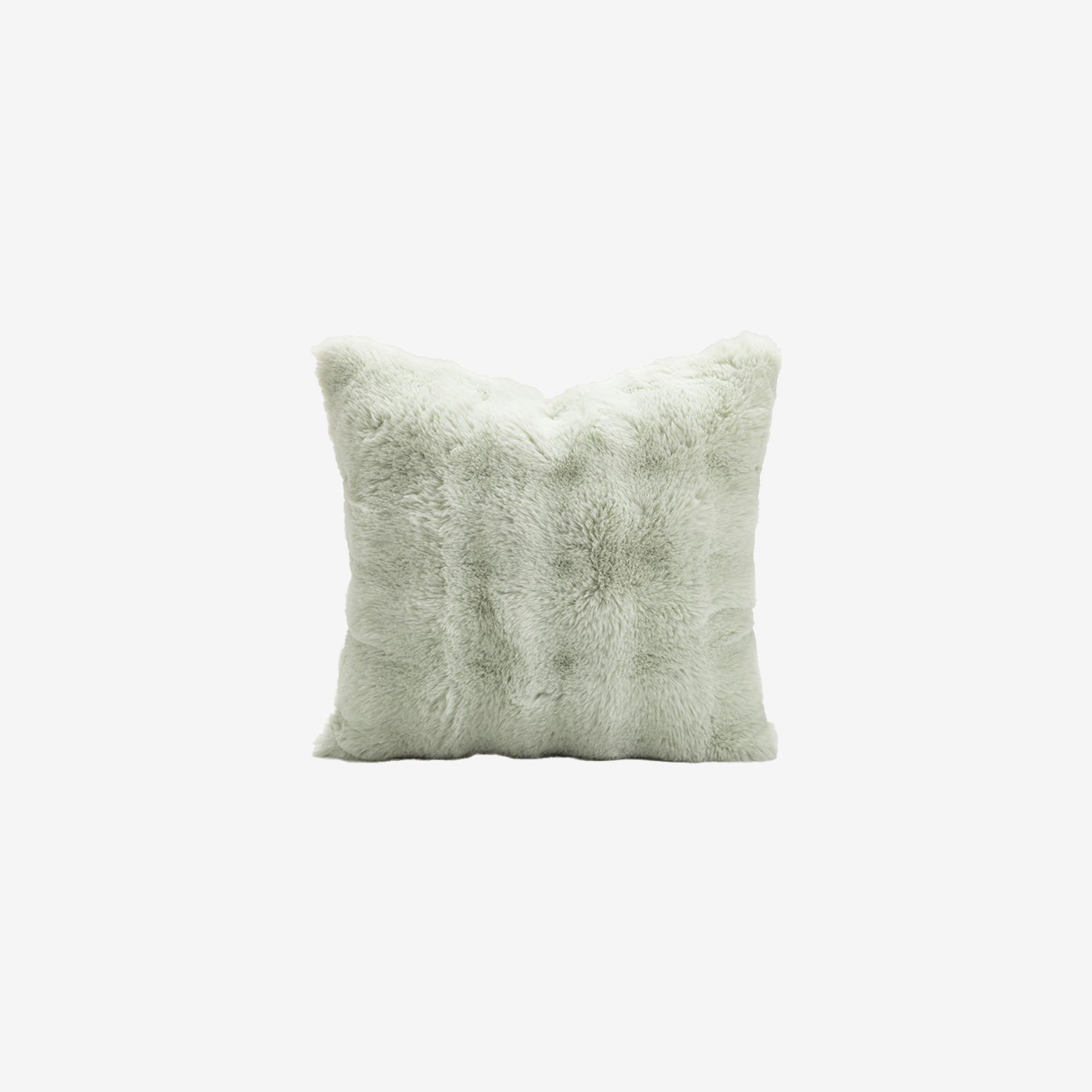 Faux Rabbit Fur Cushion Cover