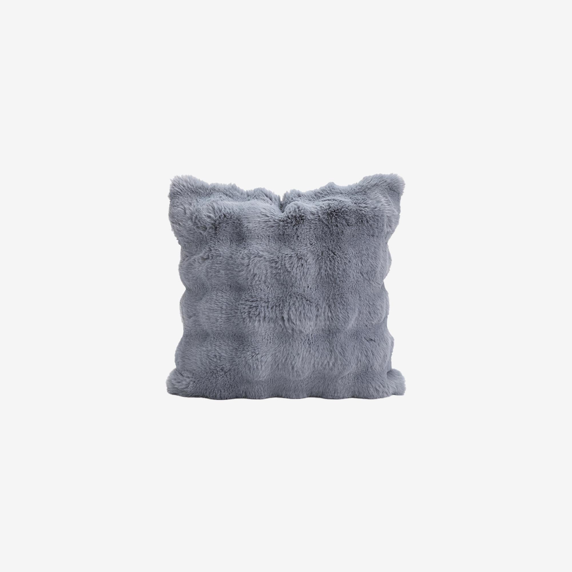 Faux Rabbit Fur Cushion Cover