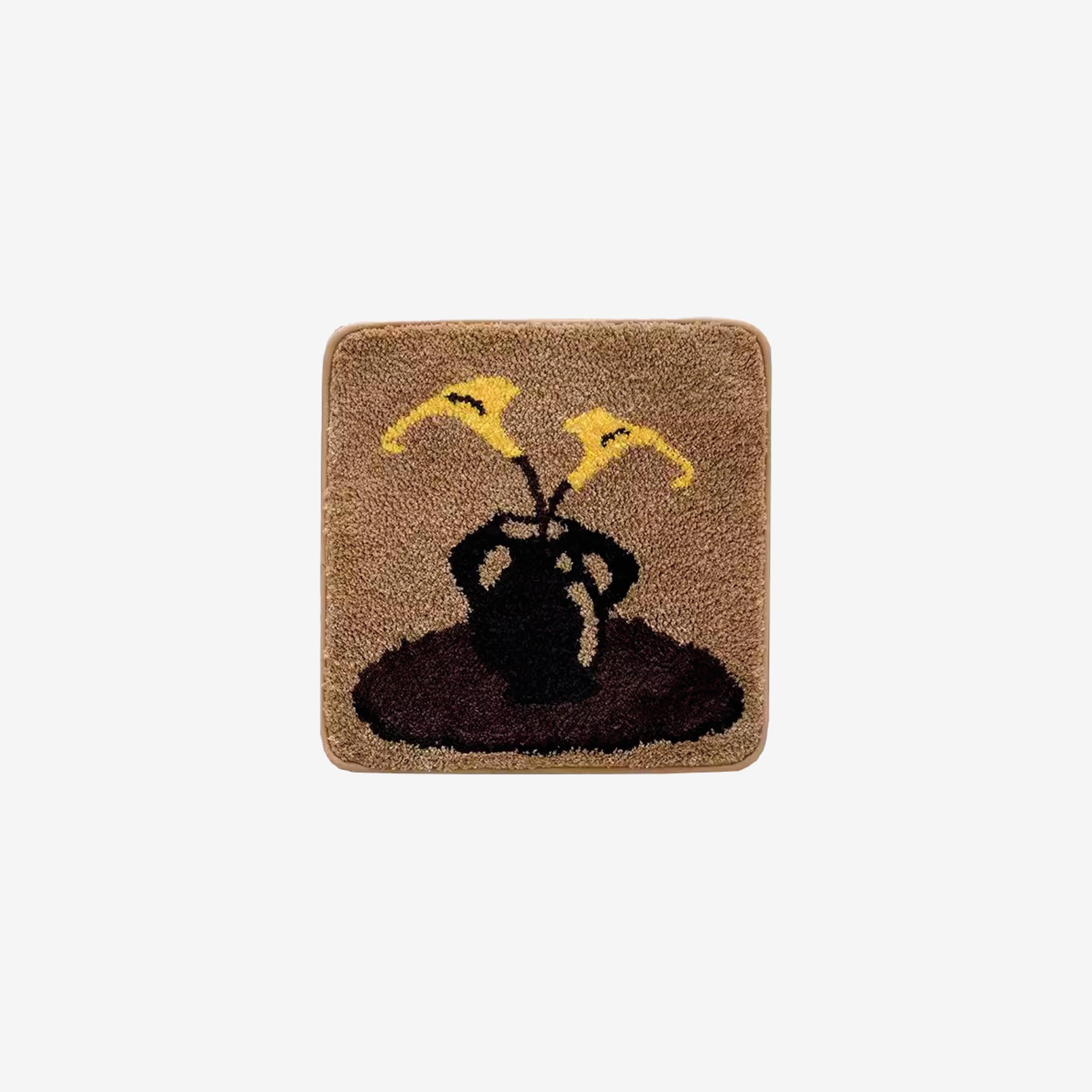 Floral Sand Seat Cushion