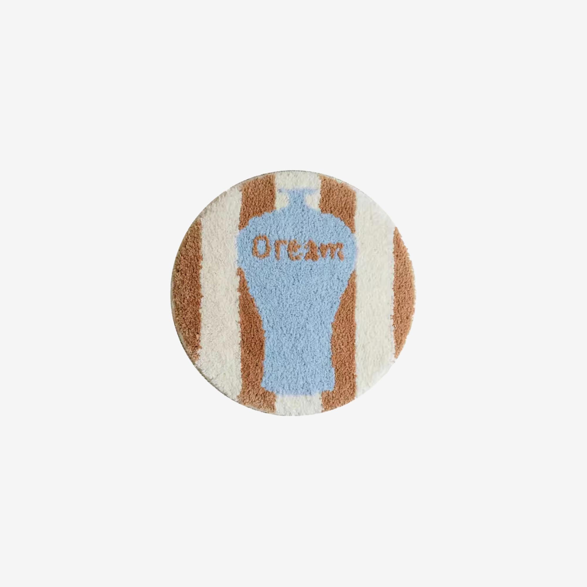 Dream Vase Brown Seat Cushion