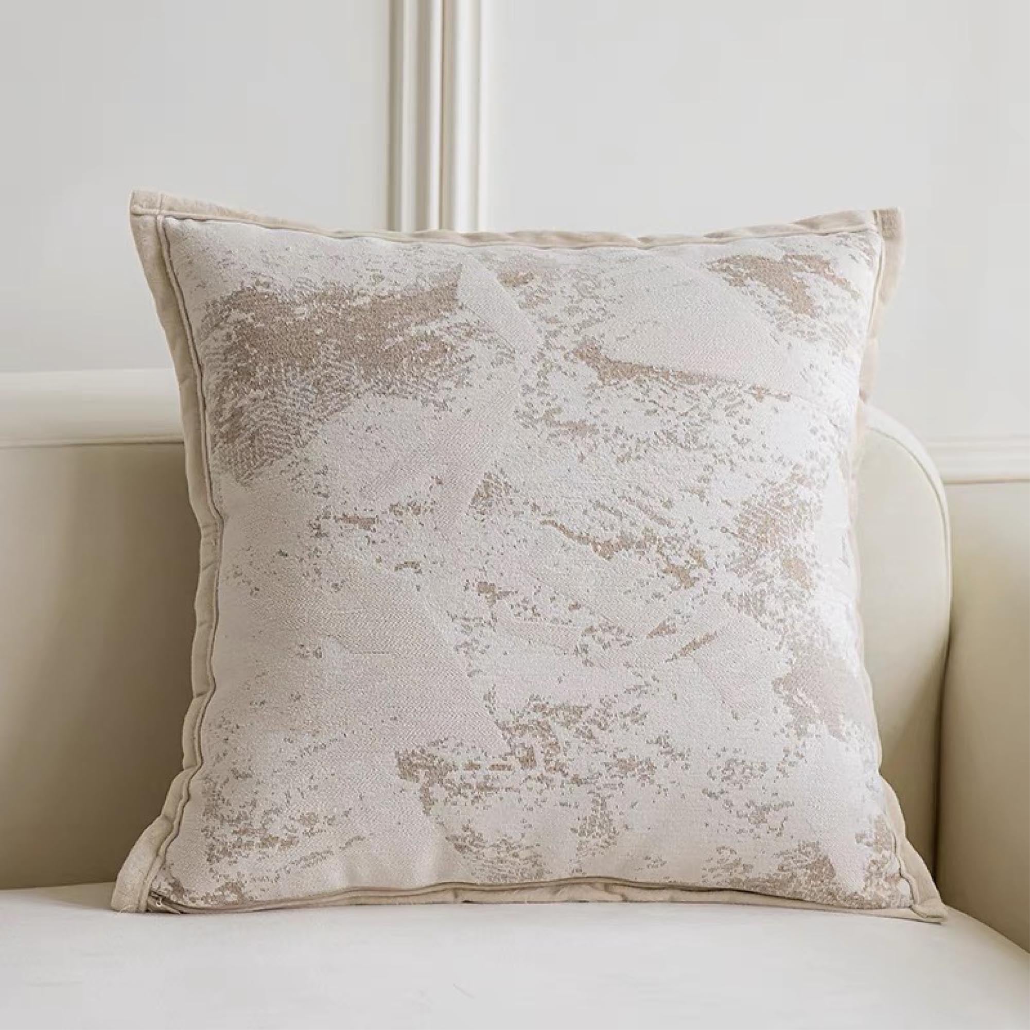 Mimosa Embroidered Cushion Cover