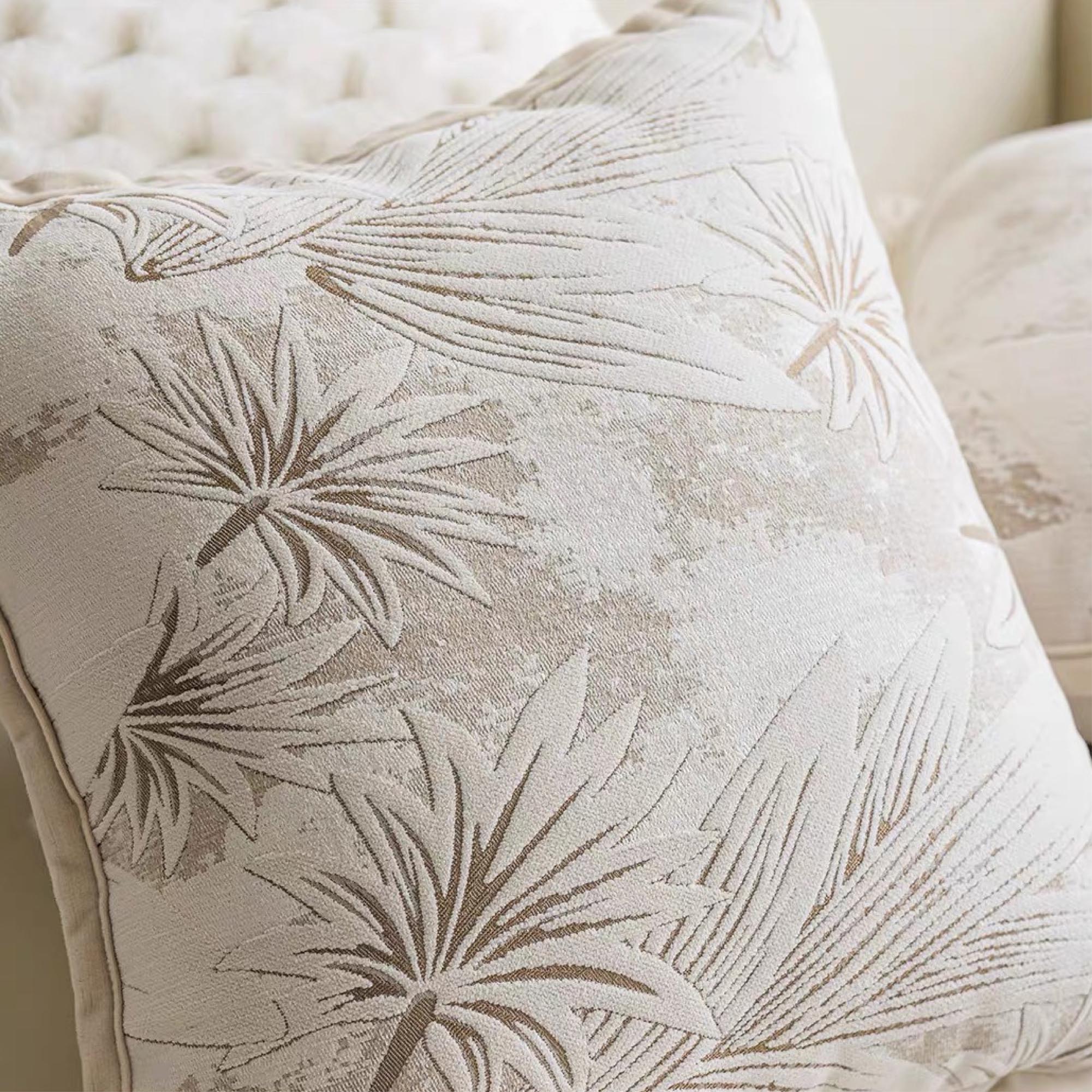 Forest Embroidered Cushion Cover