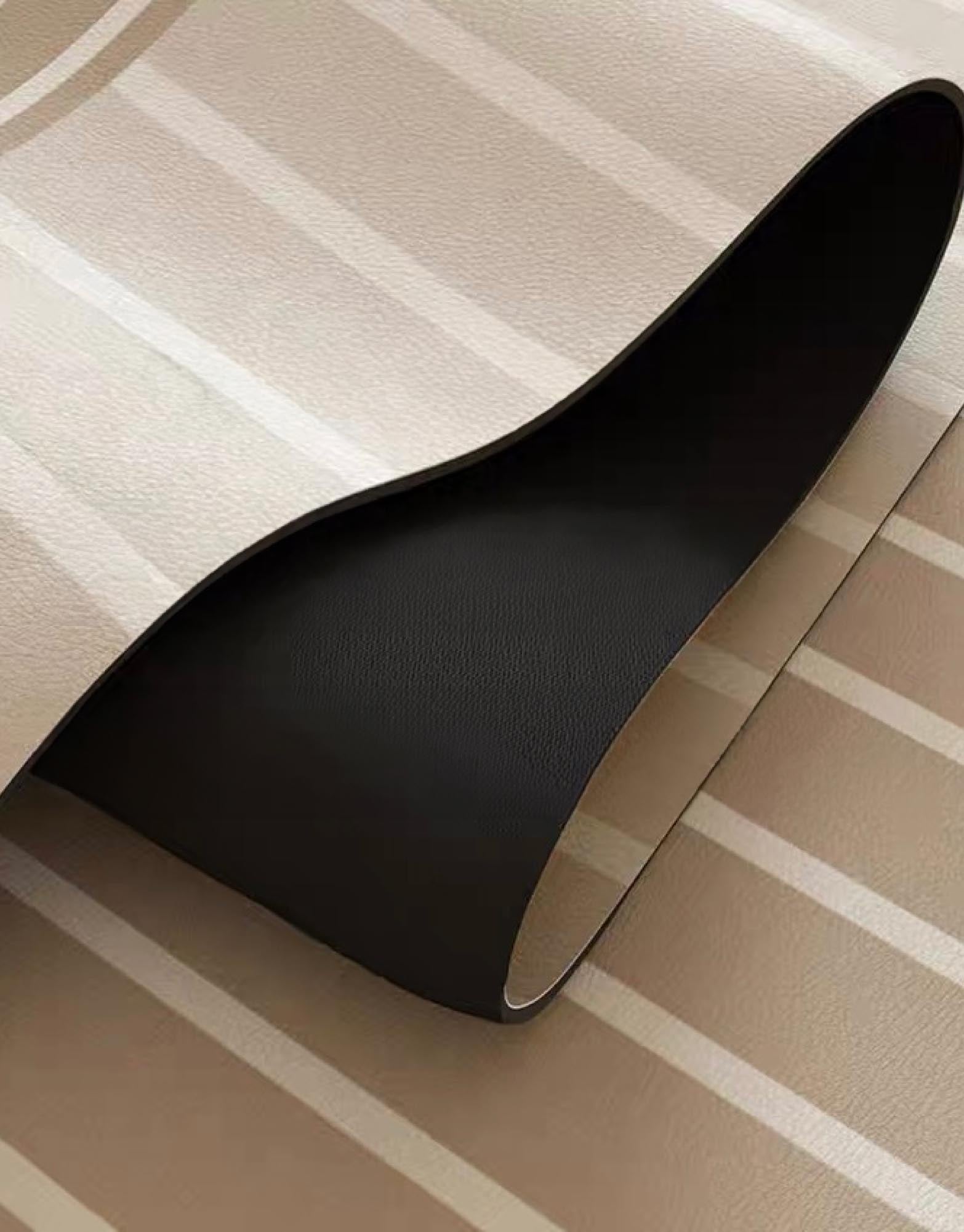 OVL Striped Bathroom Mat