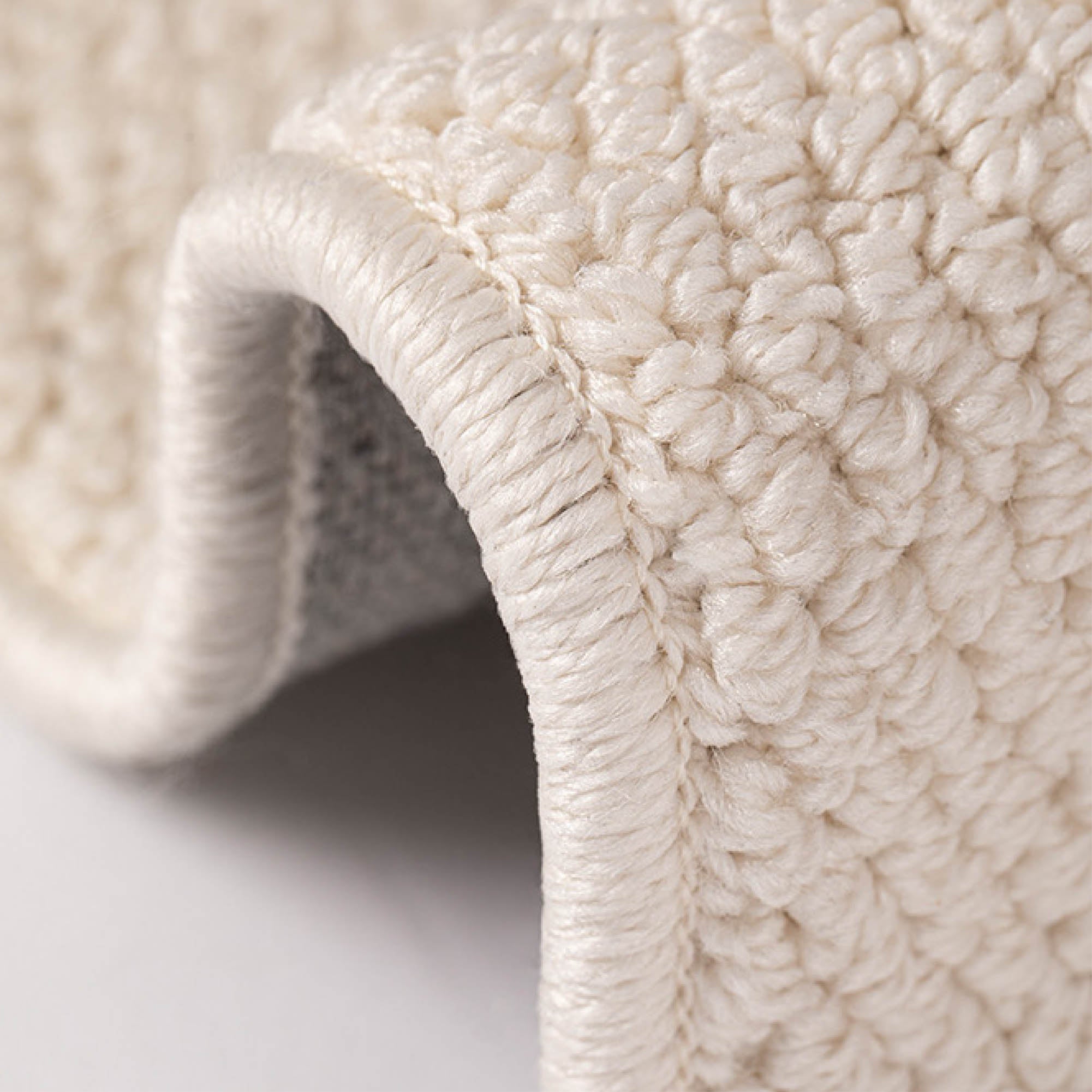 AMAR Ivory Textured Rug