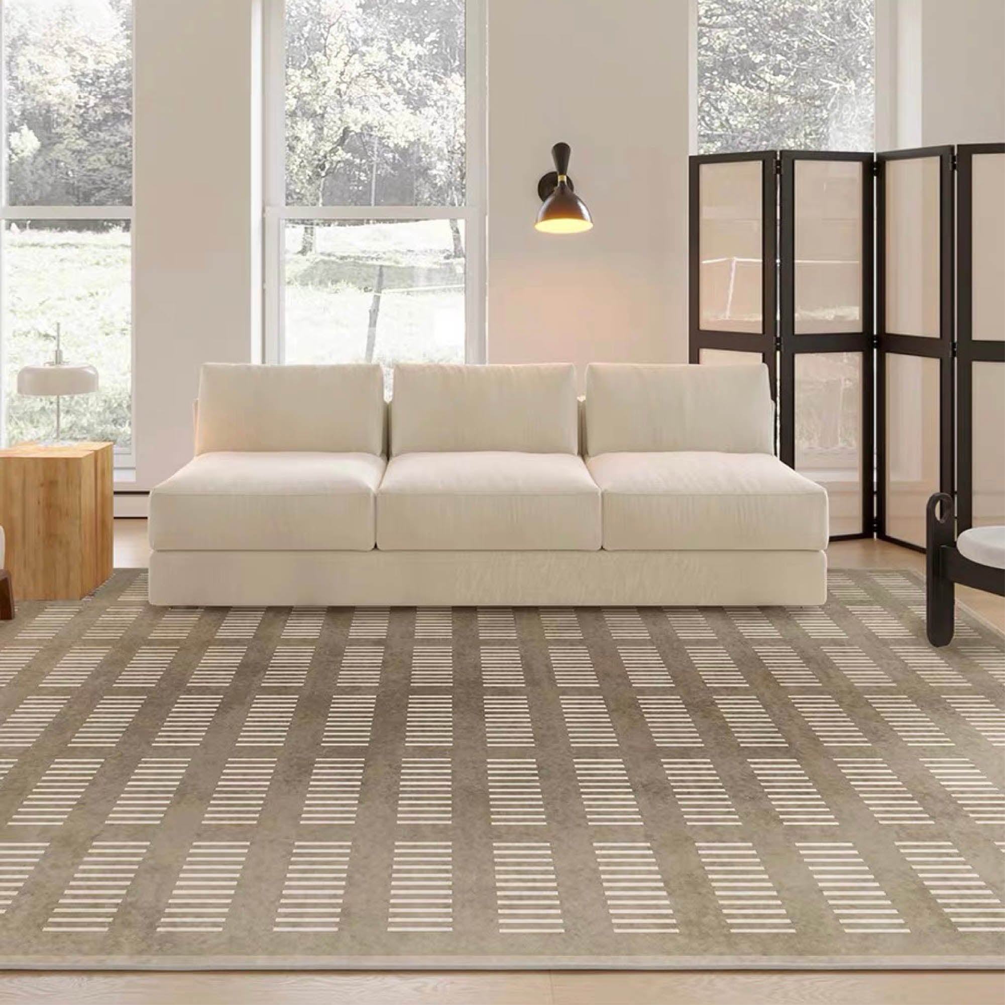 JONNA Northwood Brown Patterned Rug
