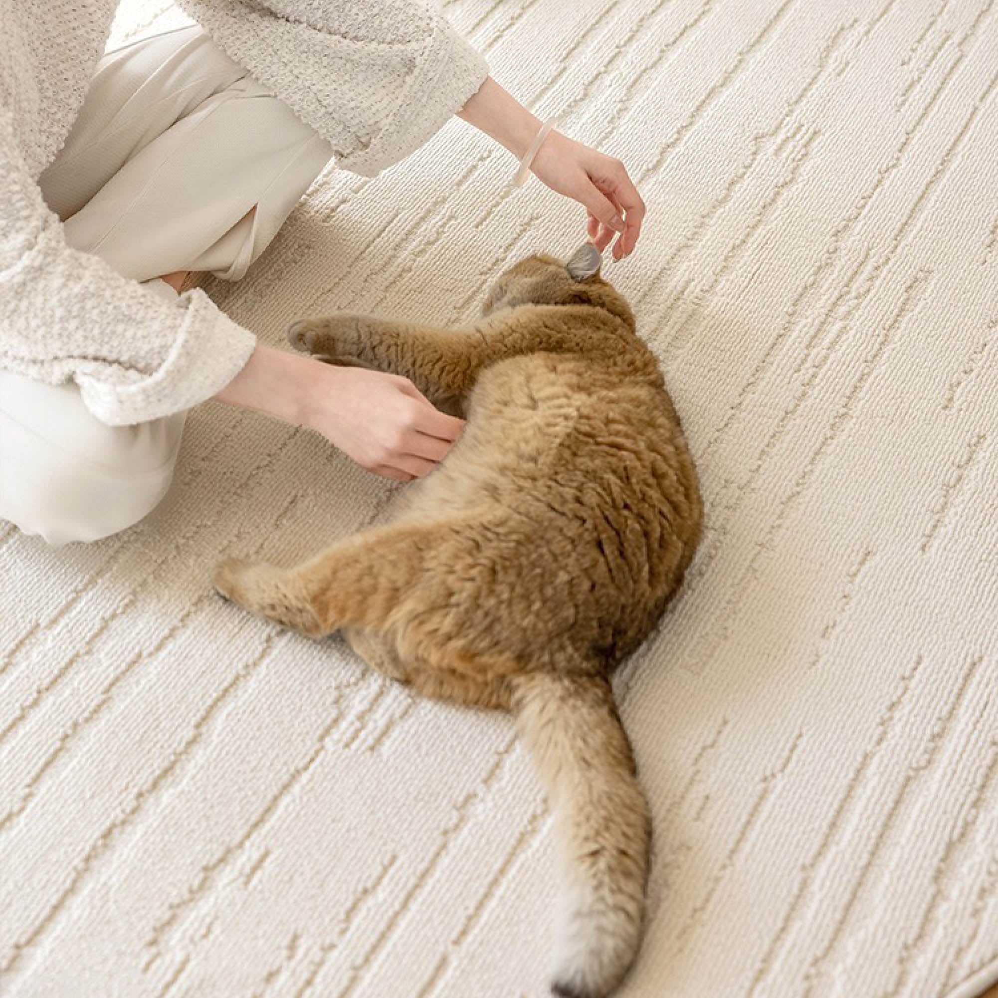REINA Round Textured Rug