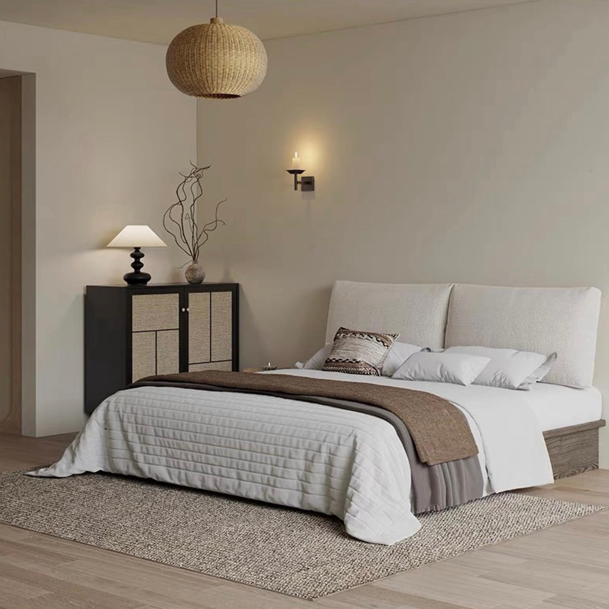 Rectangular Cushion Headboard Backrest