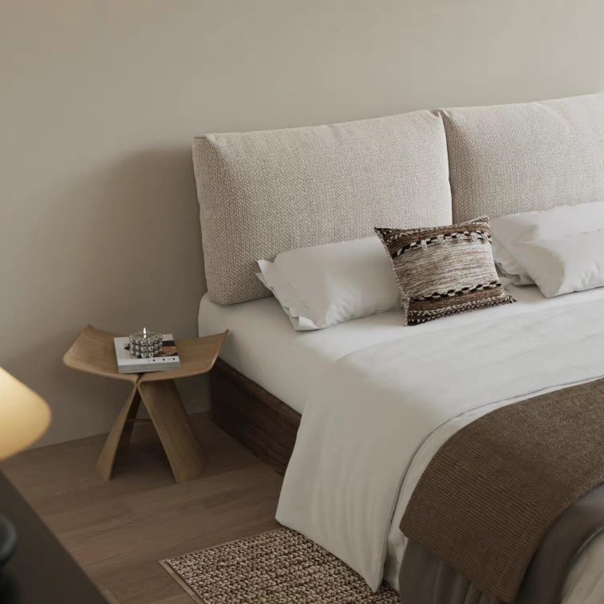 Rectangular Cushion Headboard Backrest