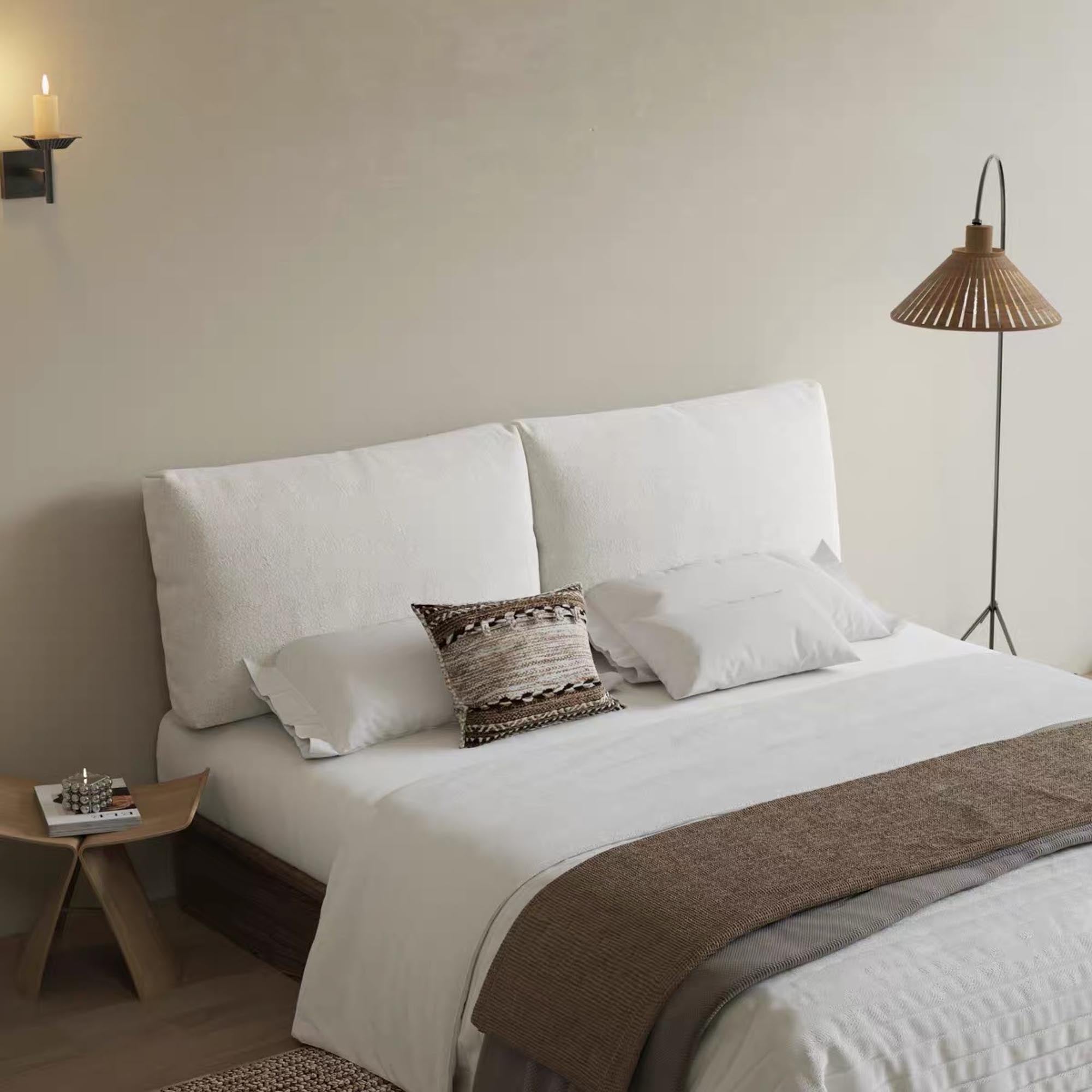 Rectangular Cushion Headboard Backrest
