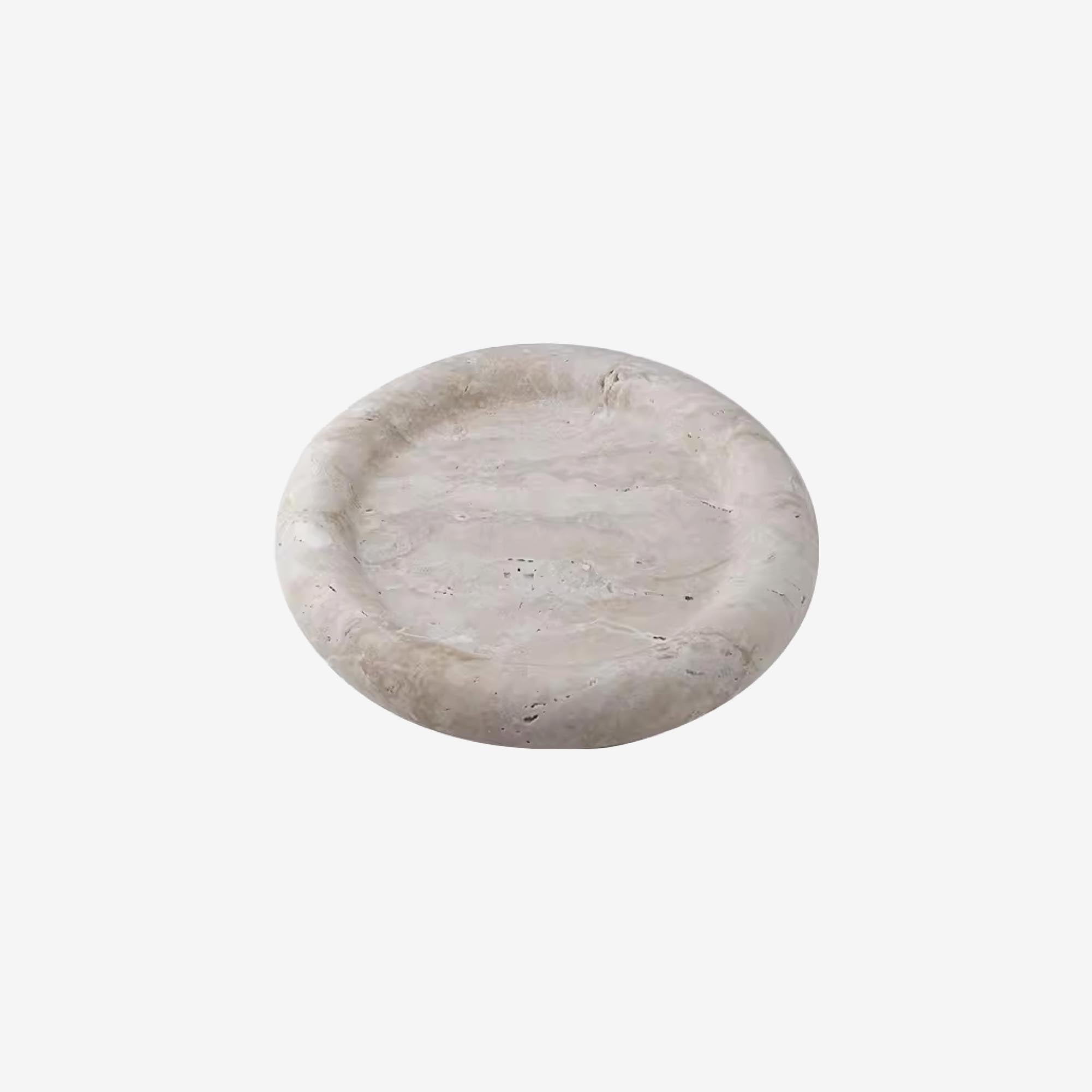 Round Stone Plate