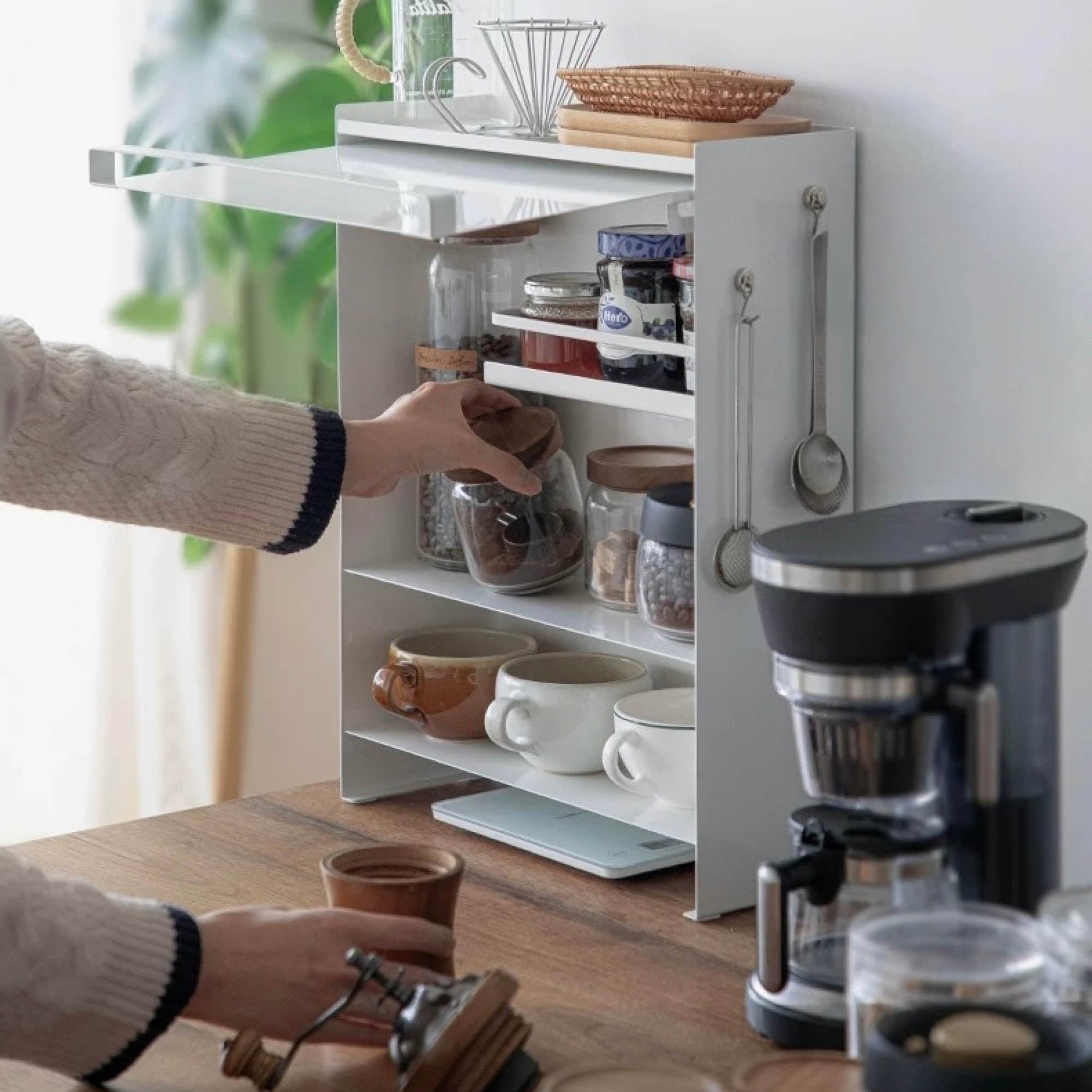 Flip-top Storage Rack