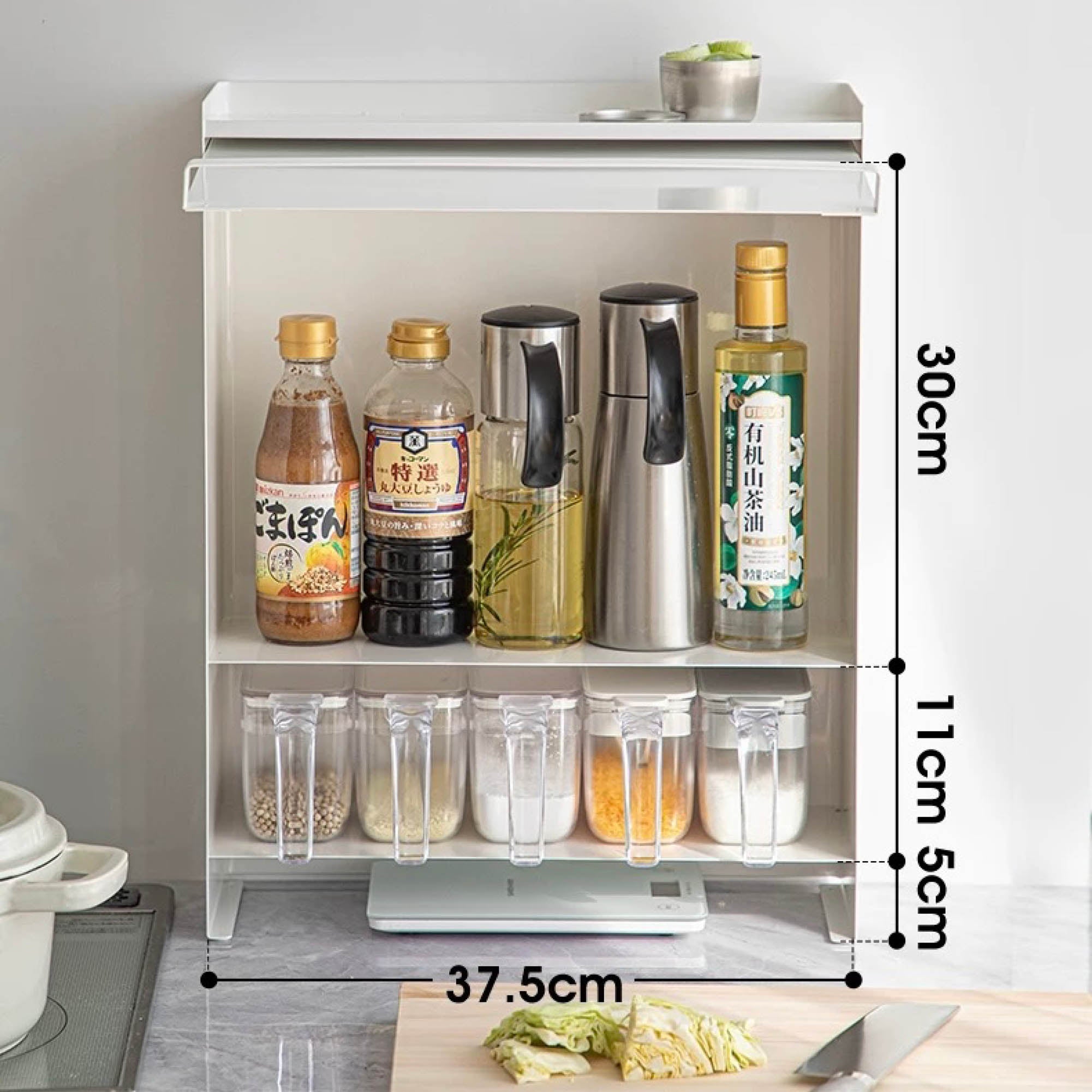 Flip-top Storage Rack