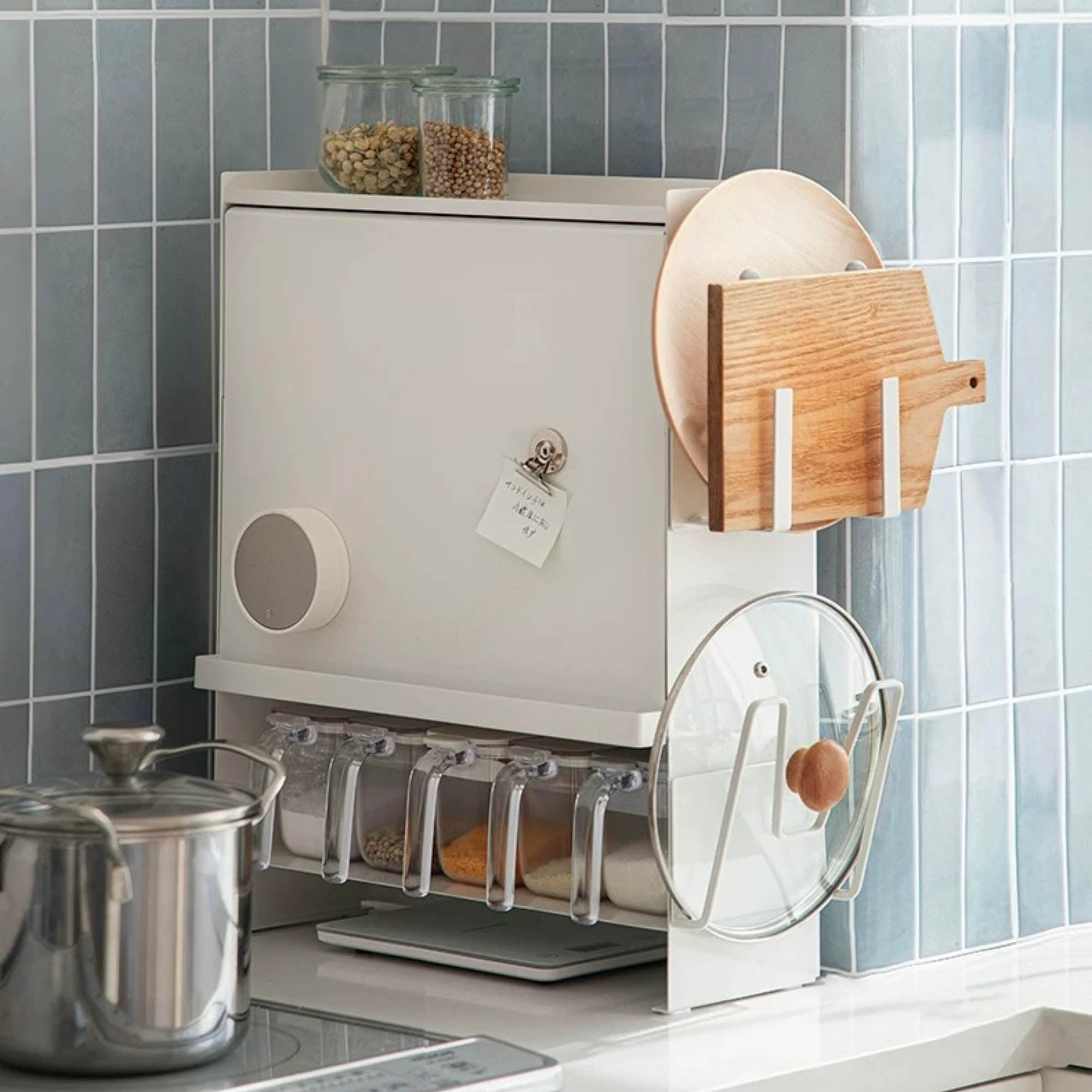 Flip-top Storage Rack