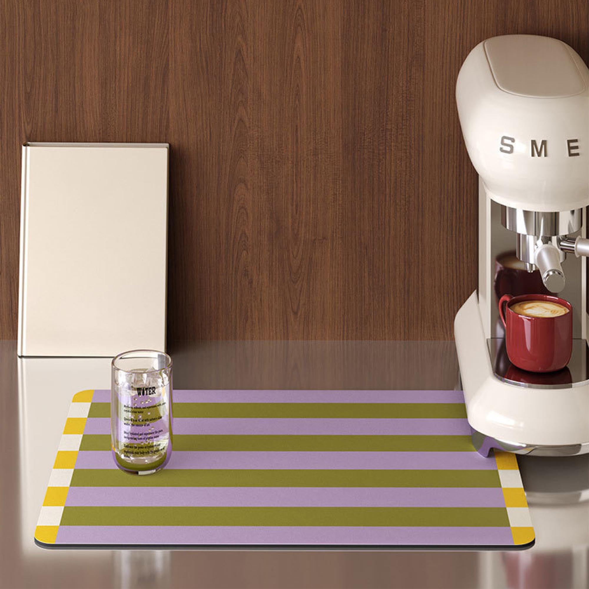 Color-Blocking Striped Placemat