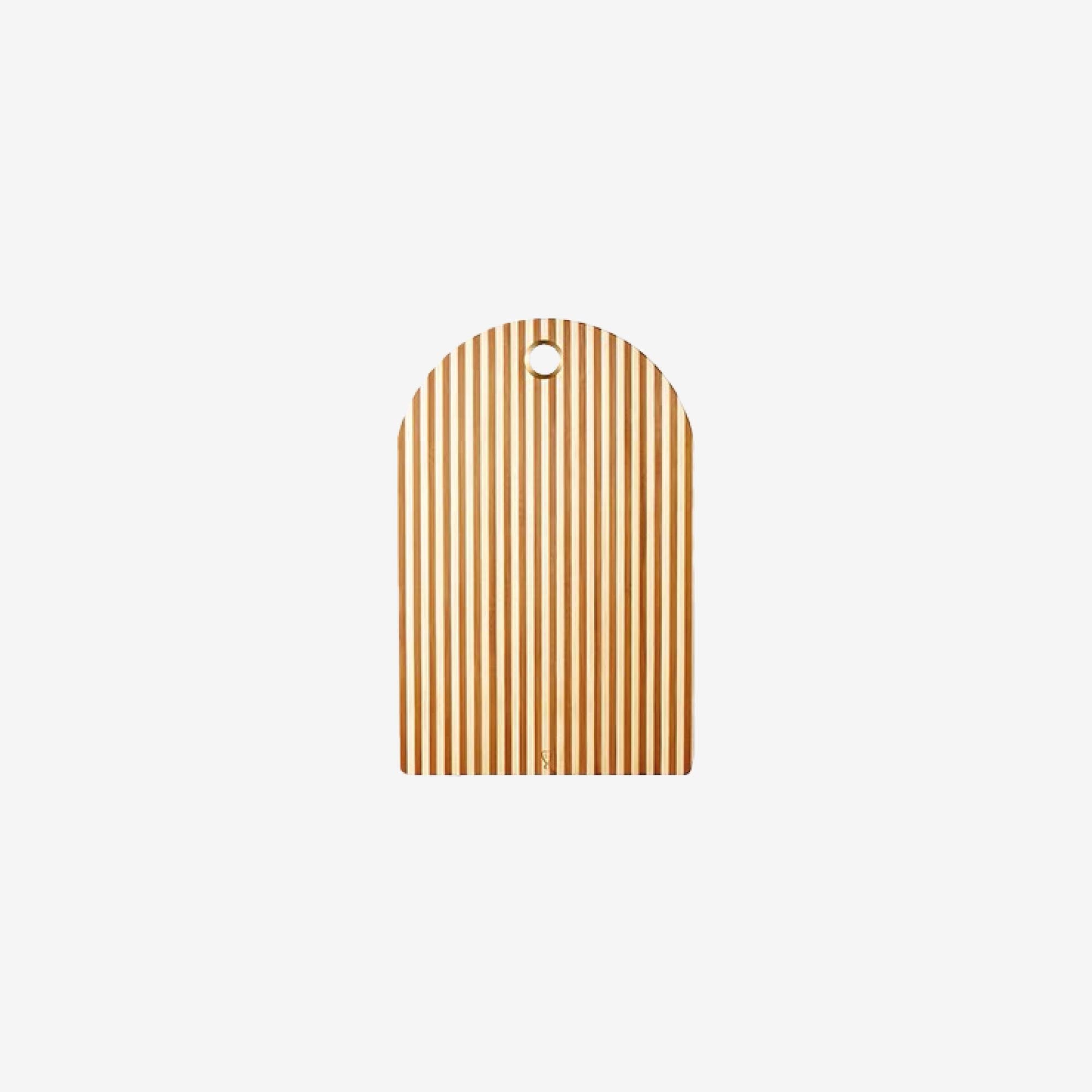 Wooden Striped Chopping Board