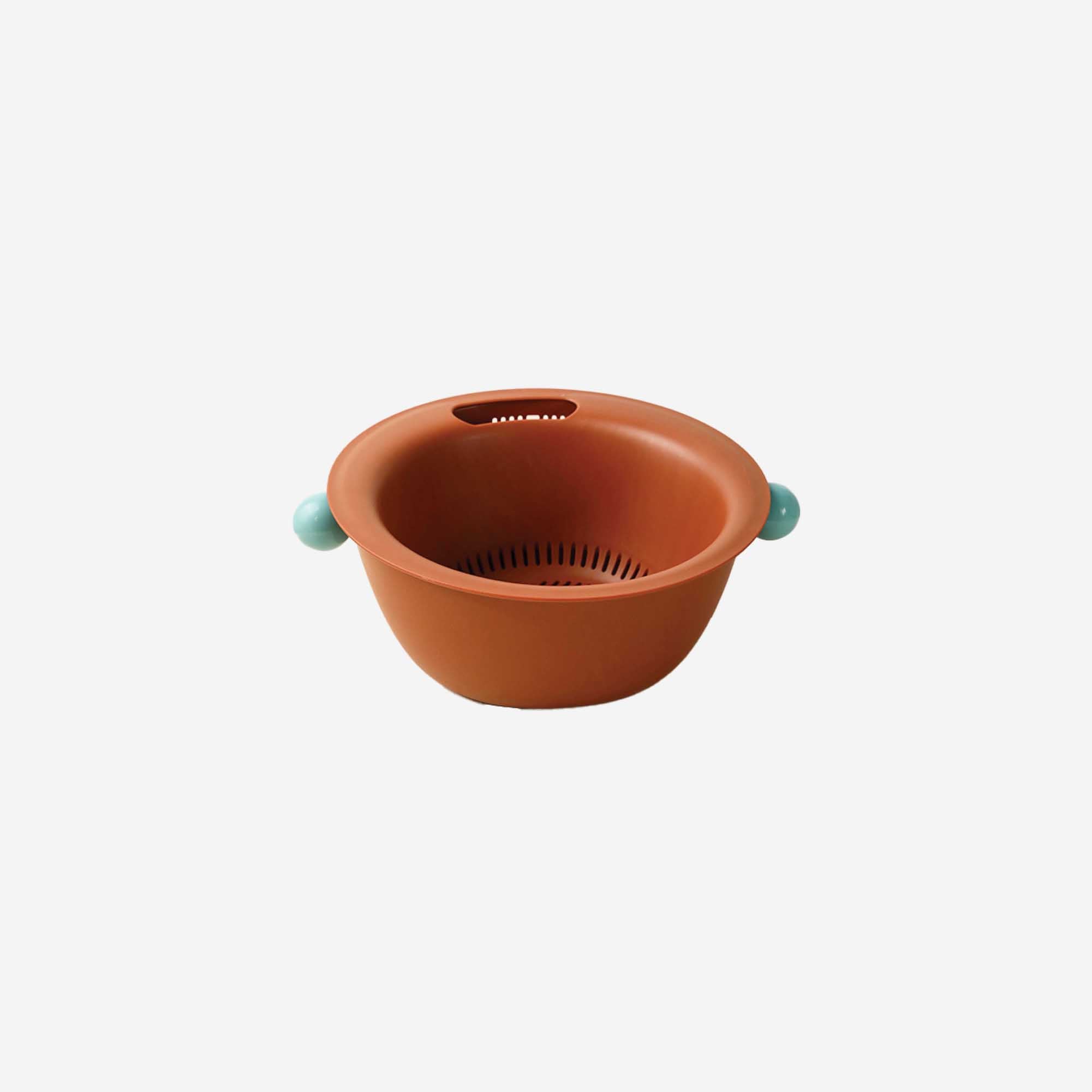 Colander with Bead Handles