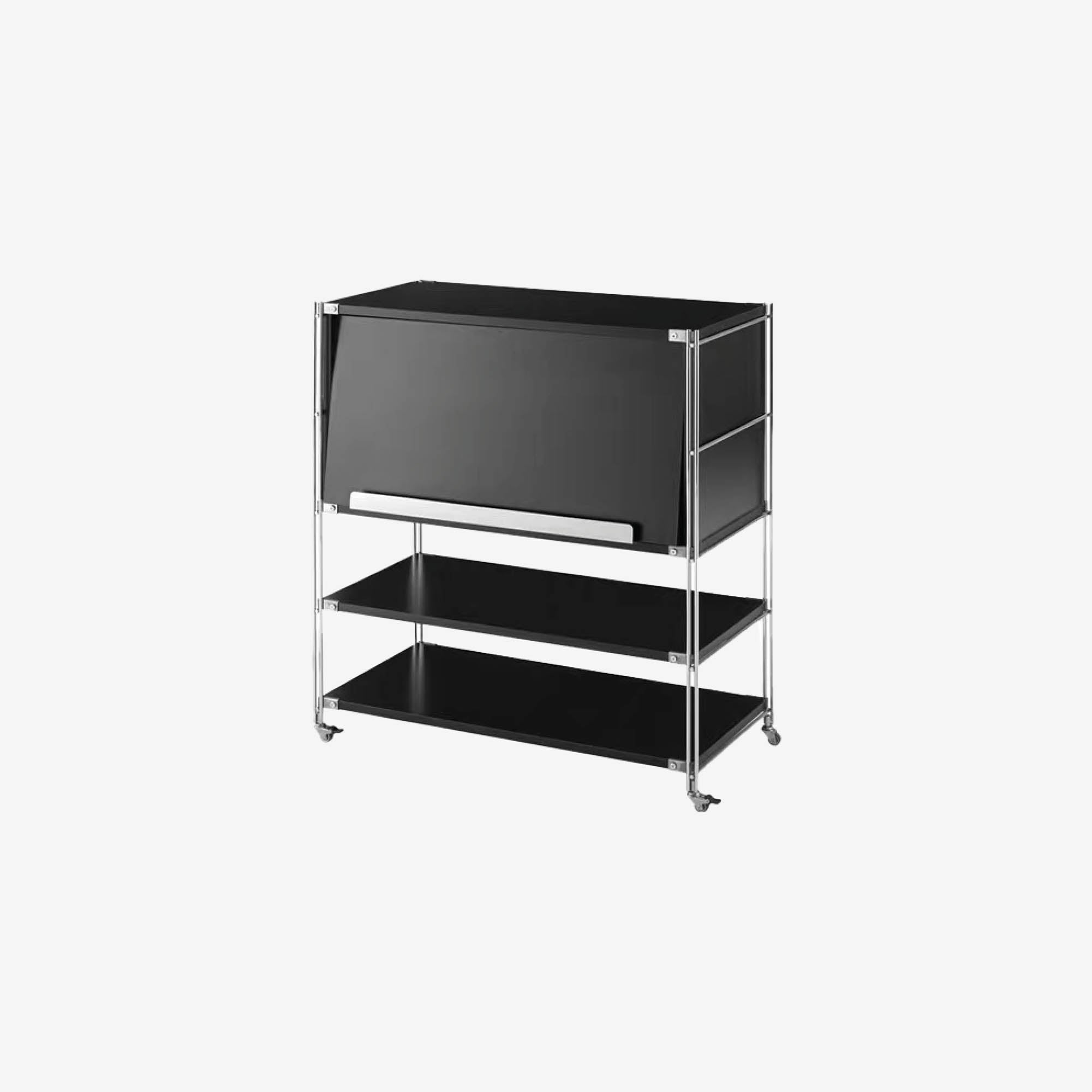 GRATH Storage Cabinet with Wheels (Flip-door)
