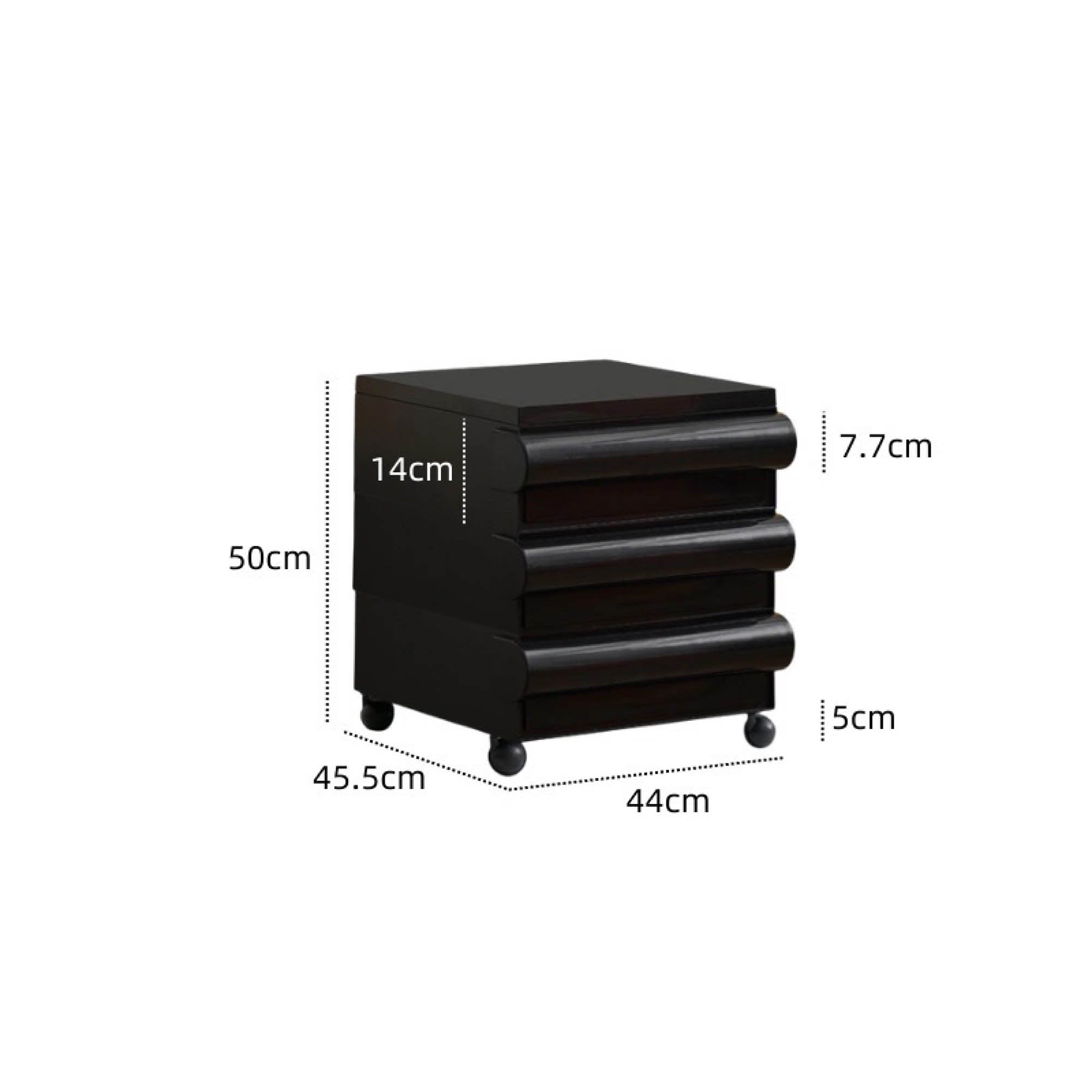 MONDO Mobile Storage Cabinet with Wheels (3 Tier)