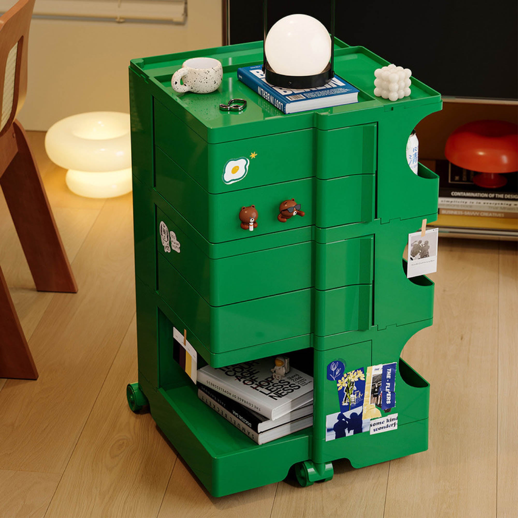 JOEL Mobile Storage Cabinet with Wheels