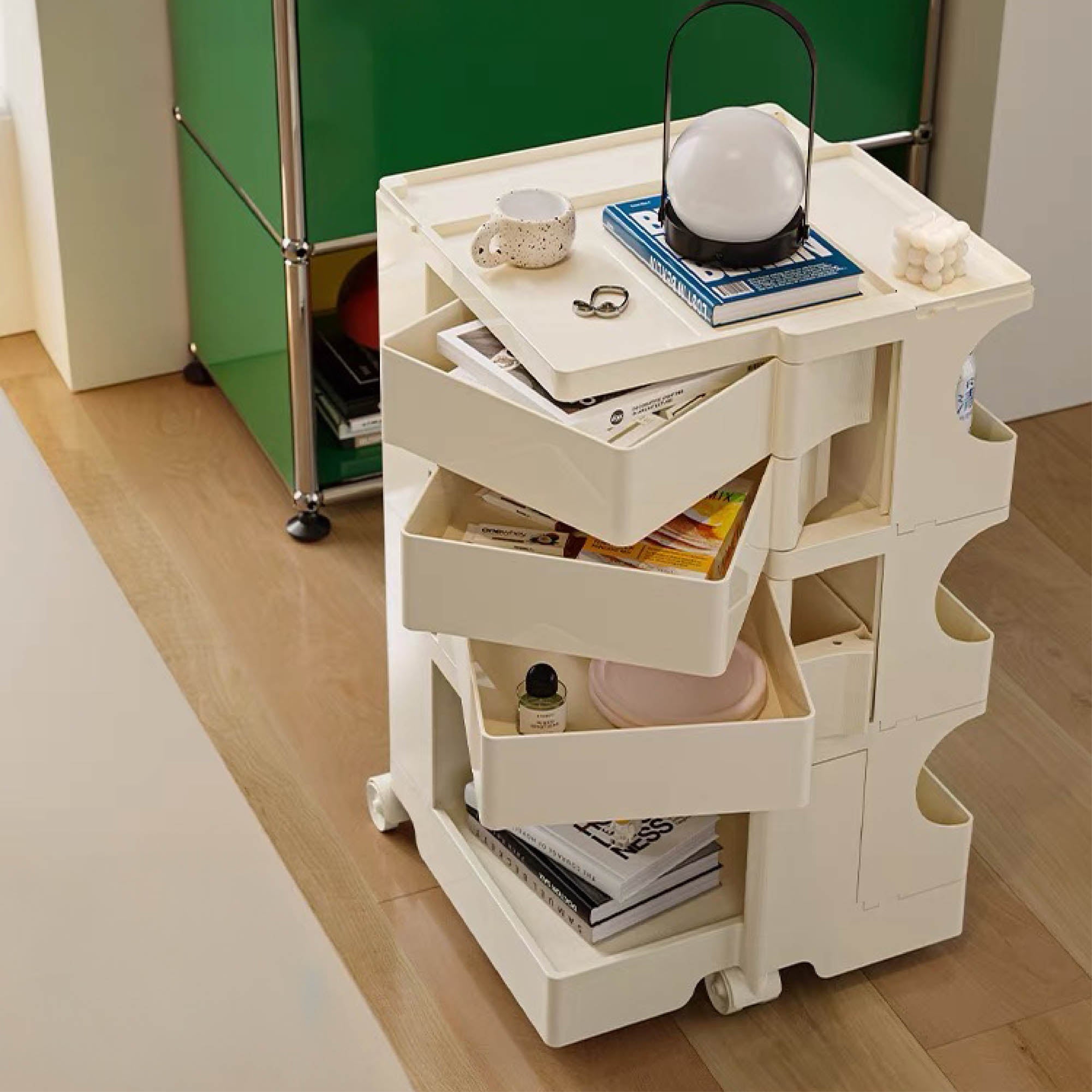 JOEL Mobile Storage Cabinet with Wheels