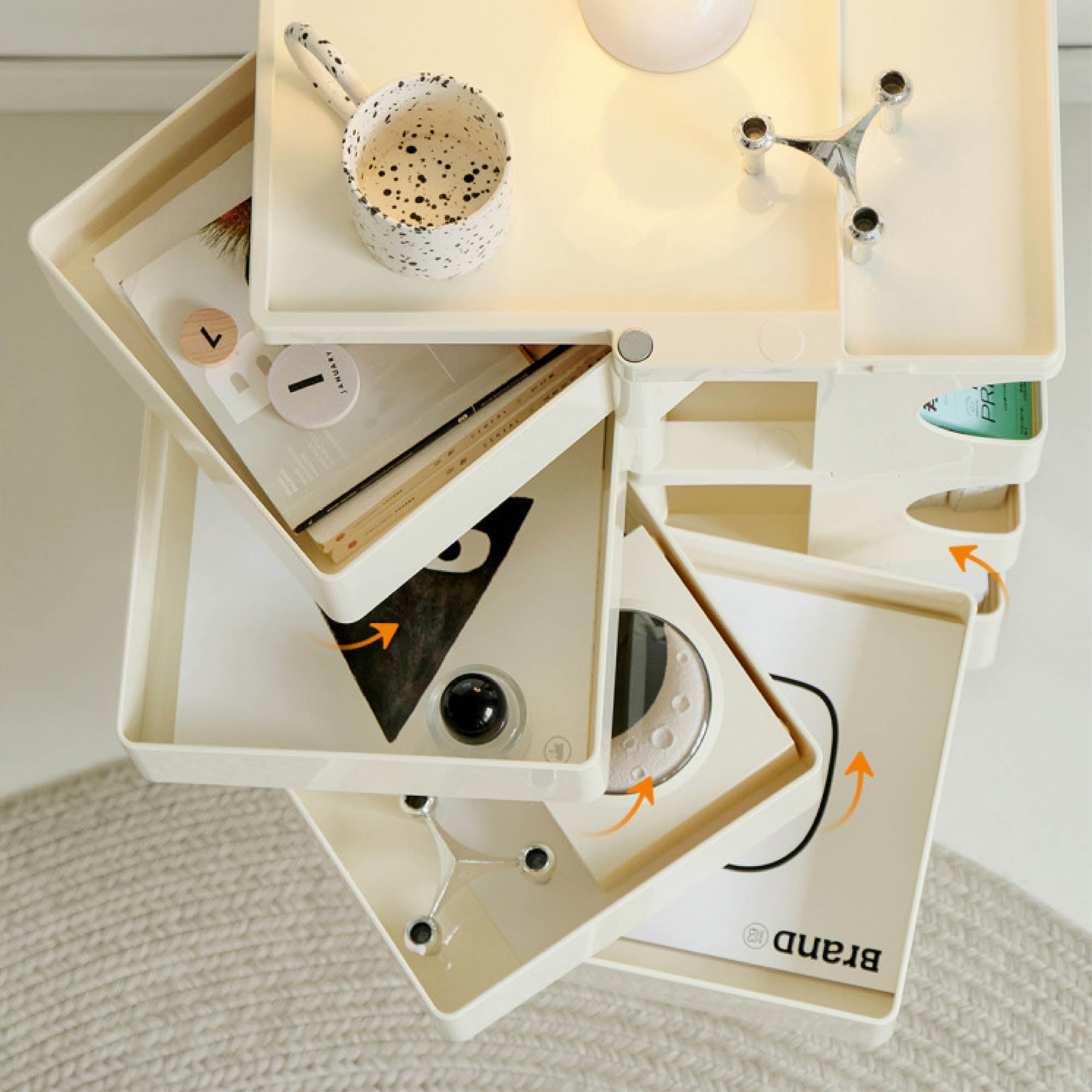JOEL Mobile Storage Cabinet with Wheels