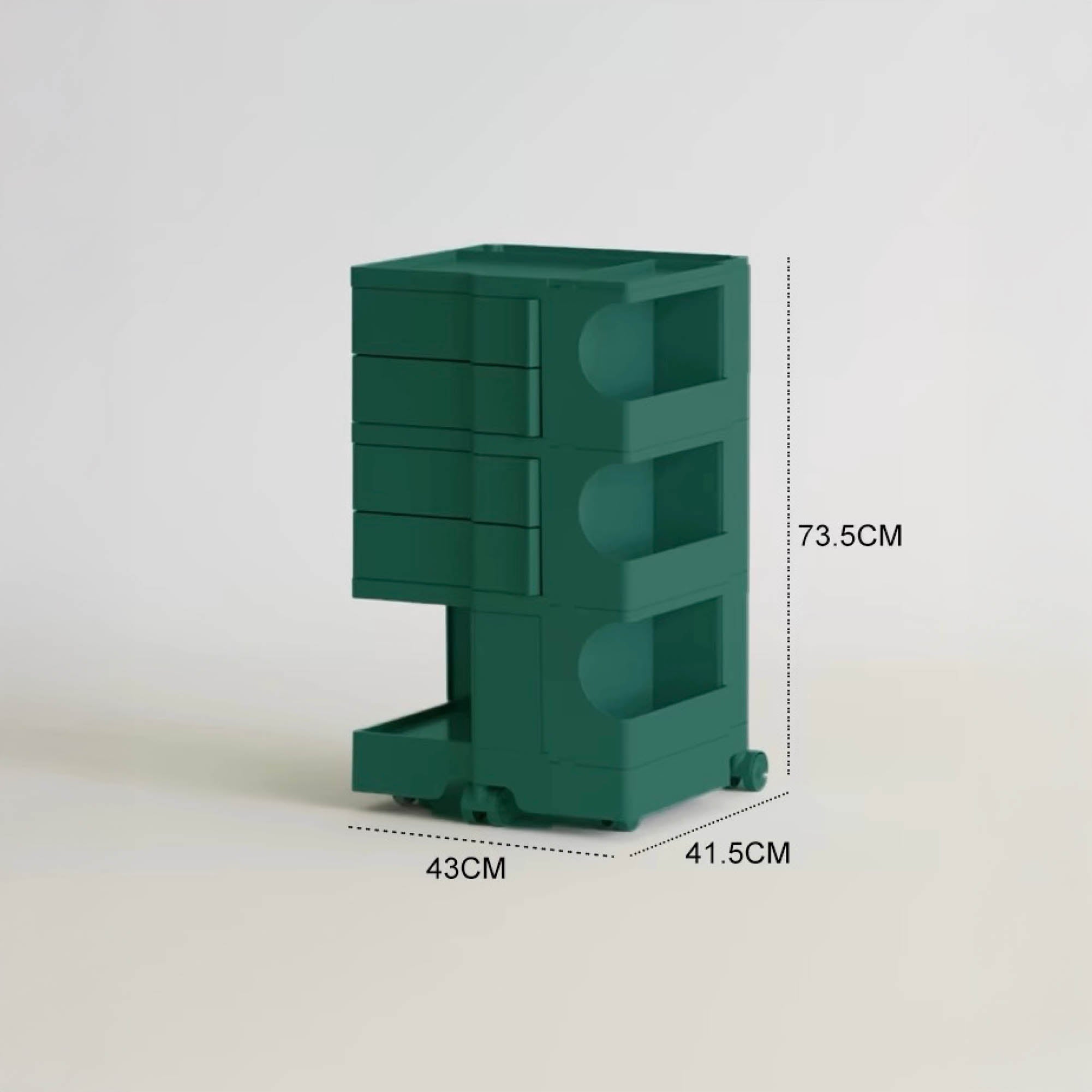 JOEL Mobile Storage Cabinet with Wheels
