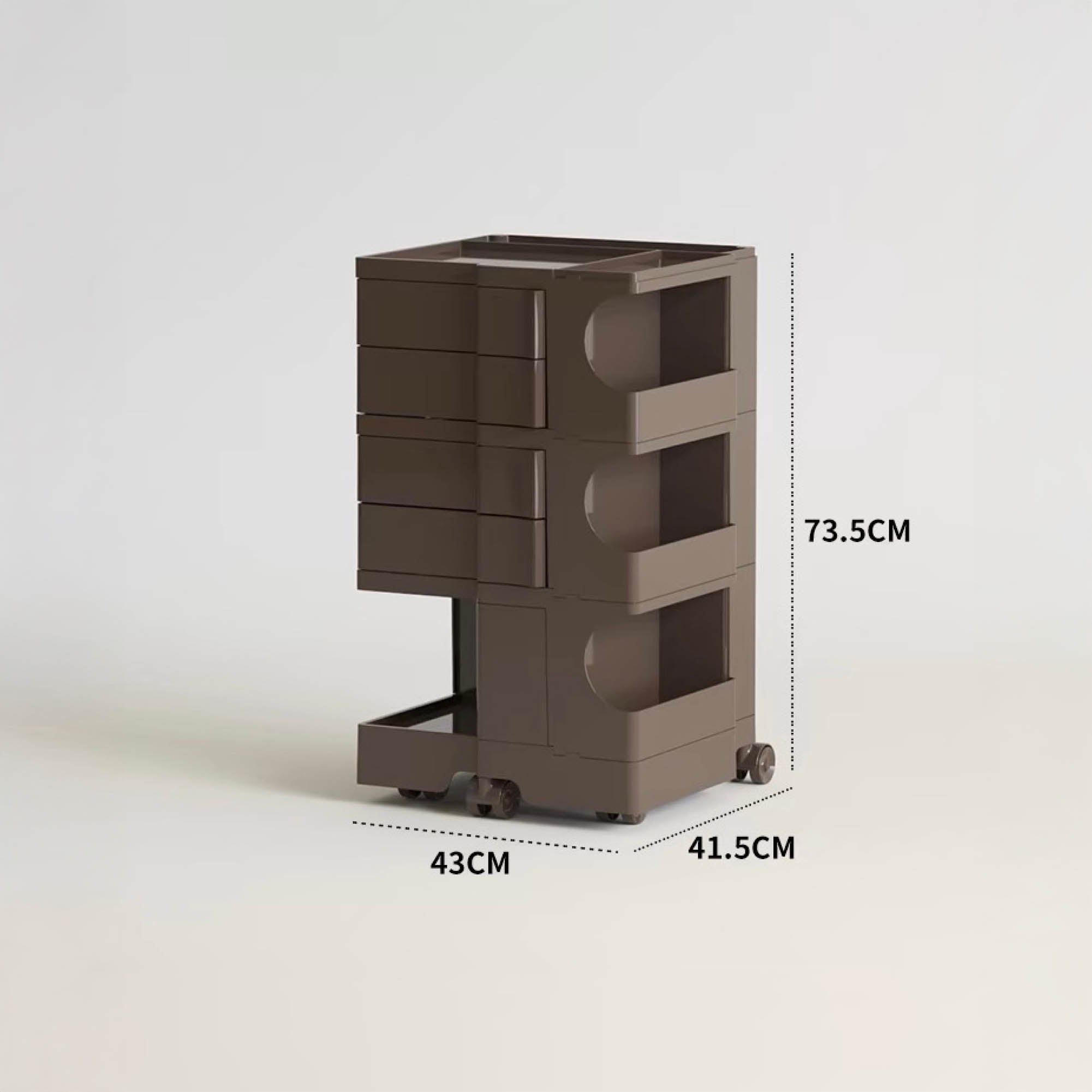 JOEL Mobile Storage Cabinet with Wheels
