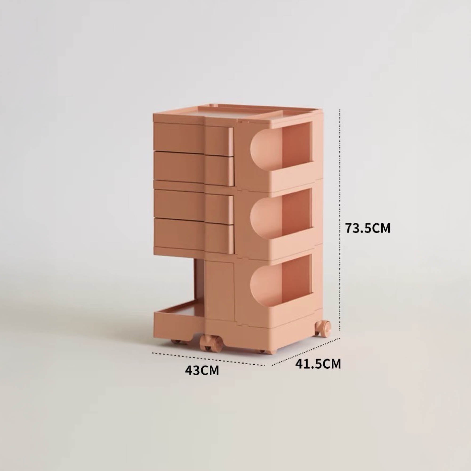 JOEL Mobile Storage Cabinet with Wheels