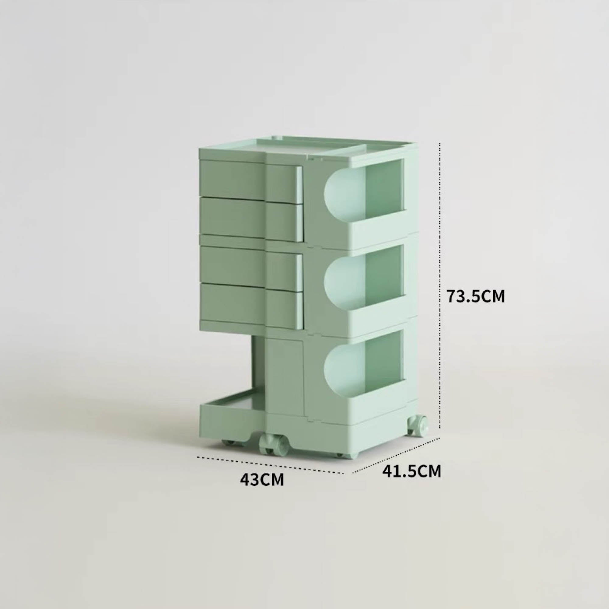 JOEL Mobile Storage Cabinet with Wheels