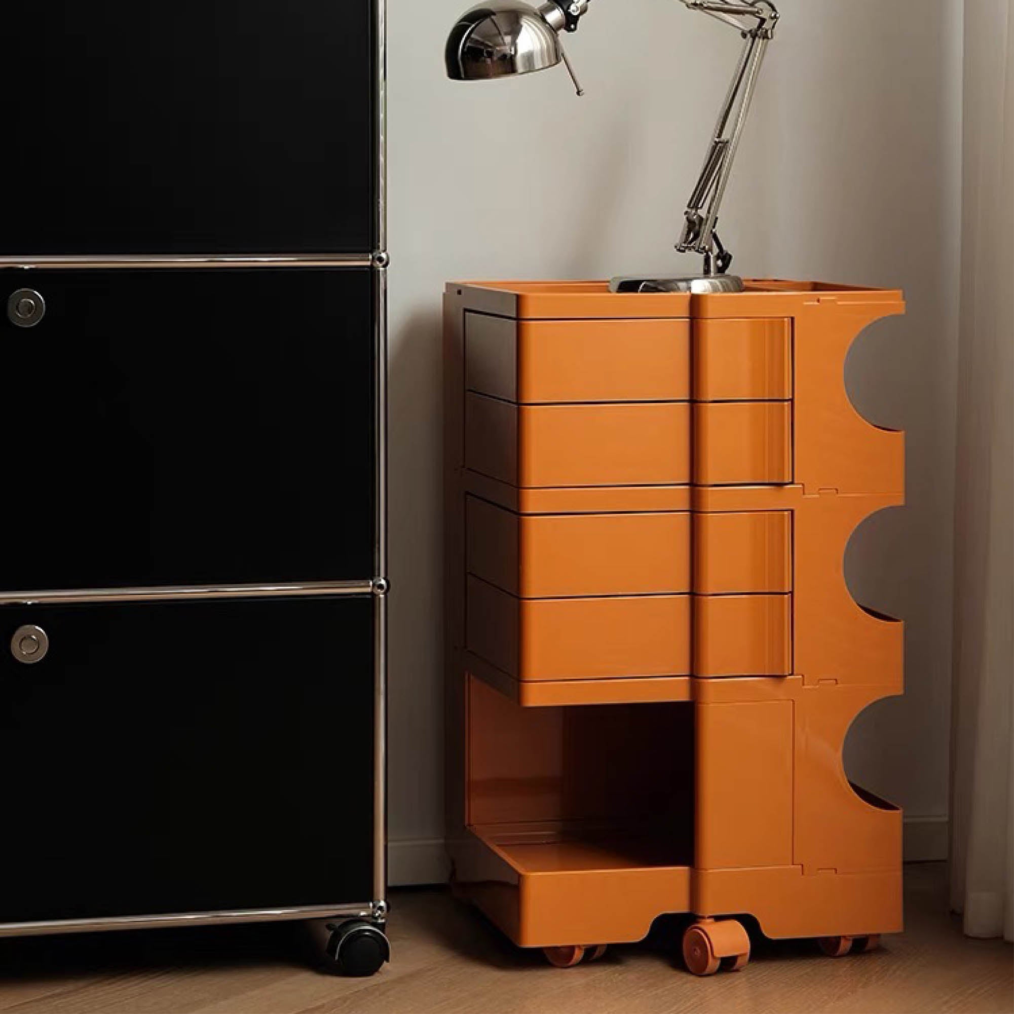 JOEL Mobile Storage Cabinet with Wheels