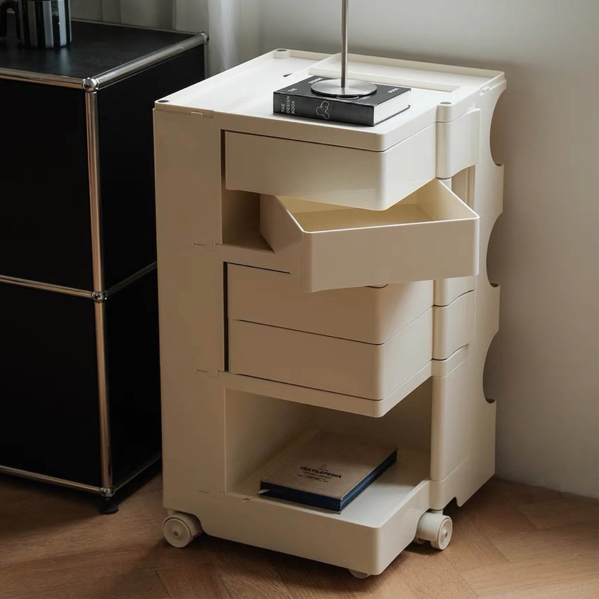 JOEL Mobile Storage Cabinet with Wheels