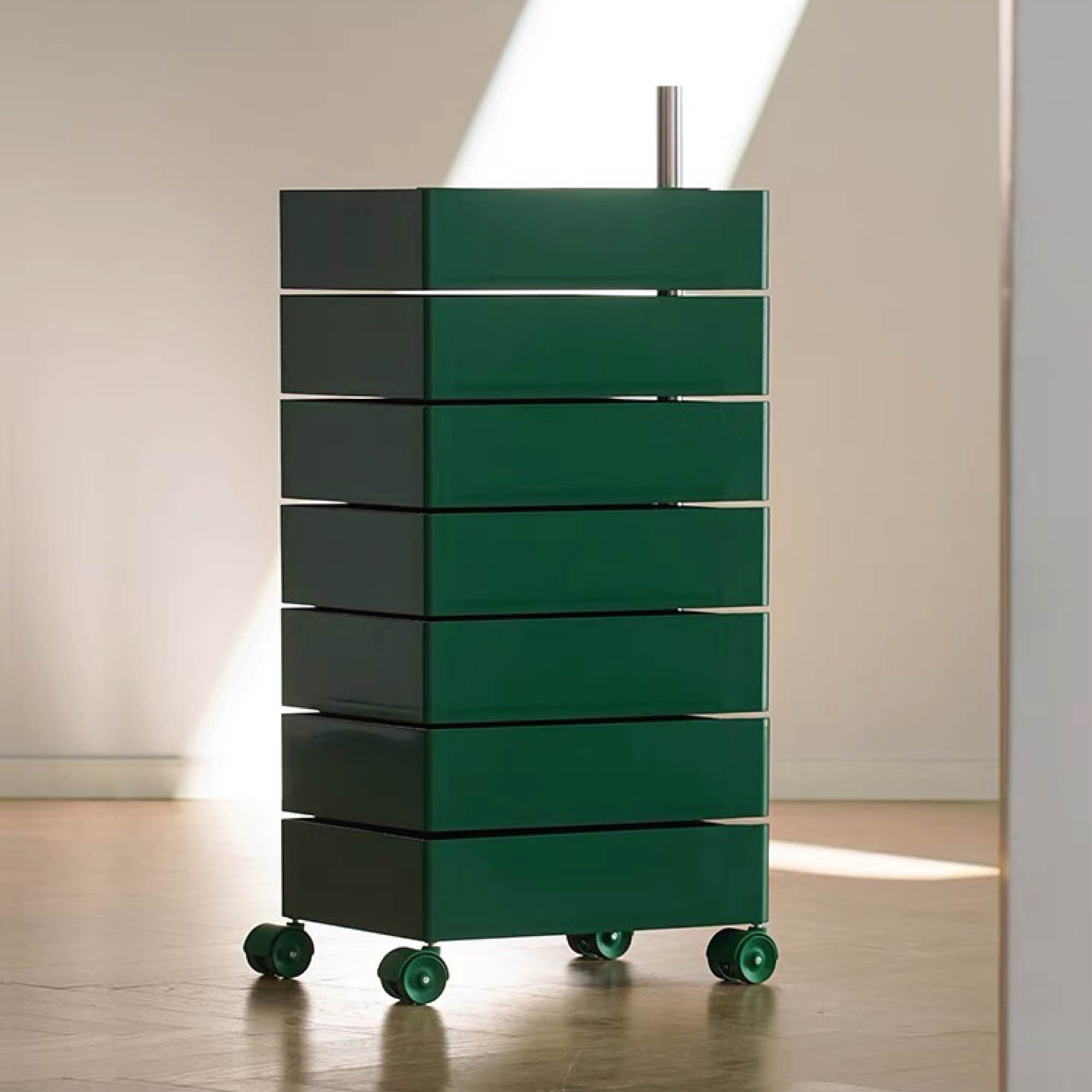 TOBI Mobile Storage Cabinet with Wheels (5 Tier)