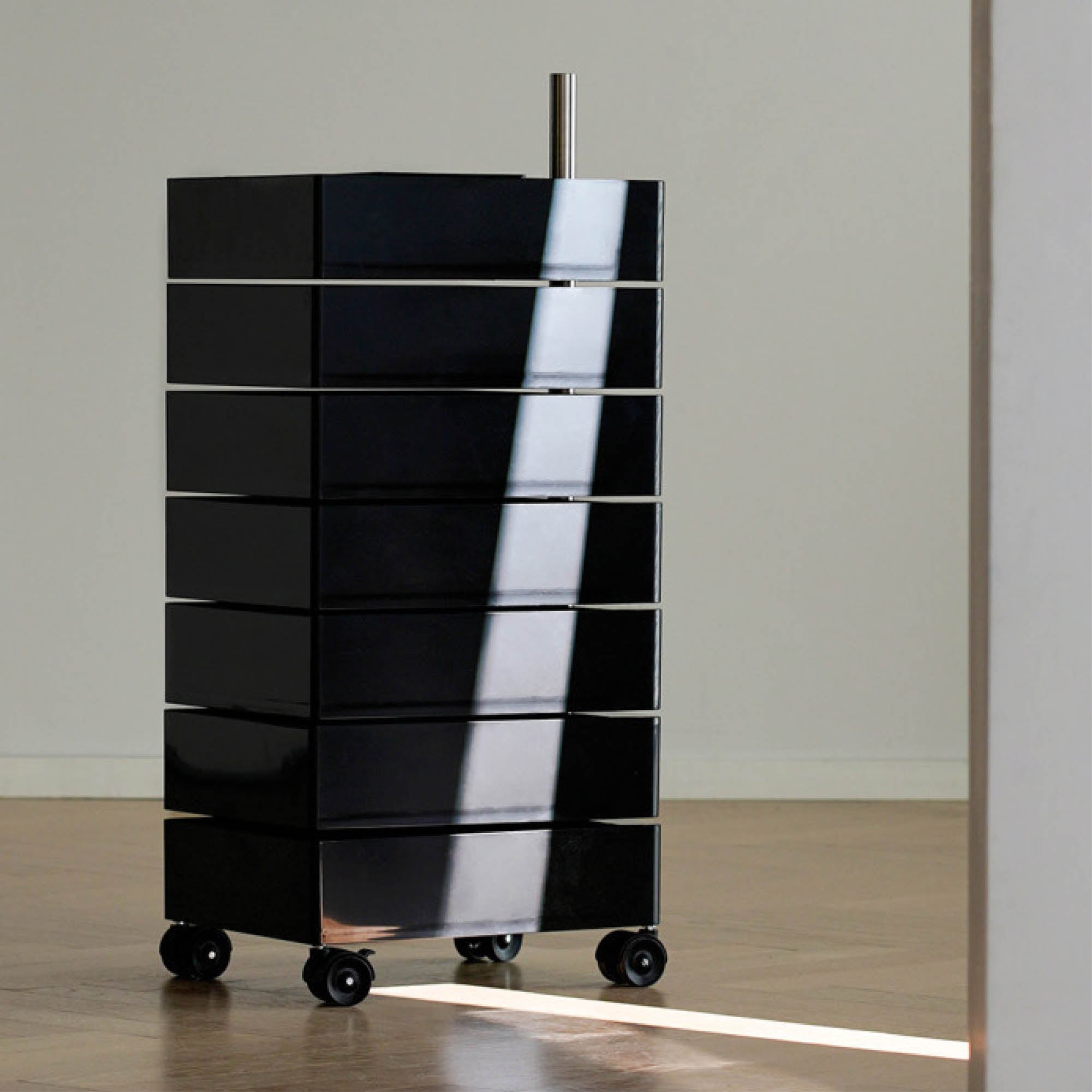TOBI Mobile Storage Cabinet with Wheels (5 Tier)