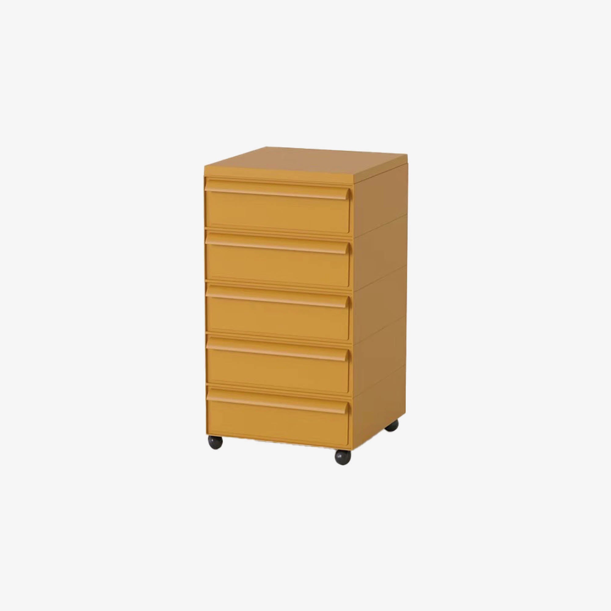 BYRON Mobile Storage Cabinet with Wheels (5 Tier)
