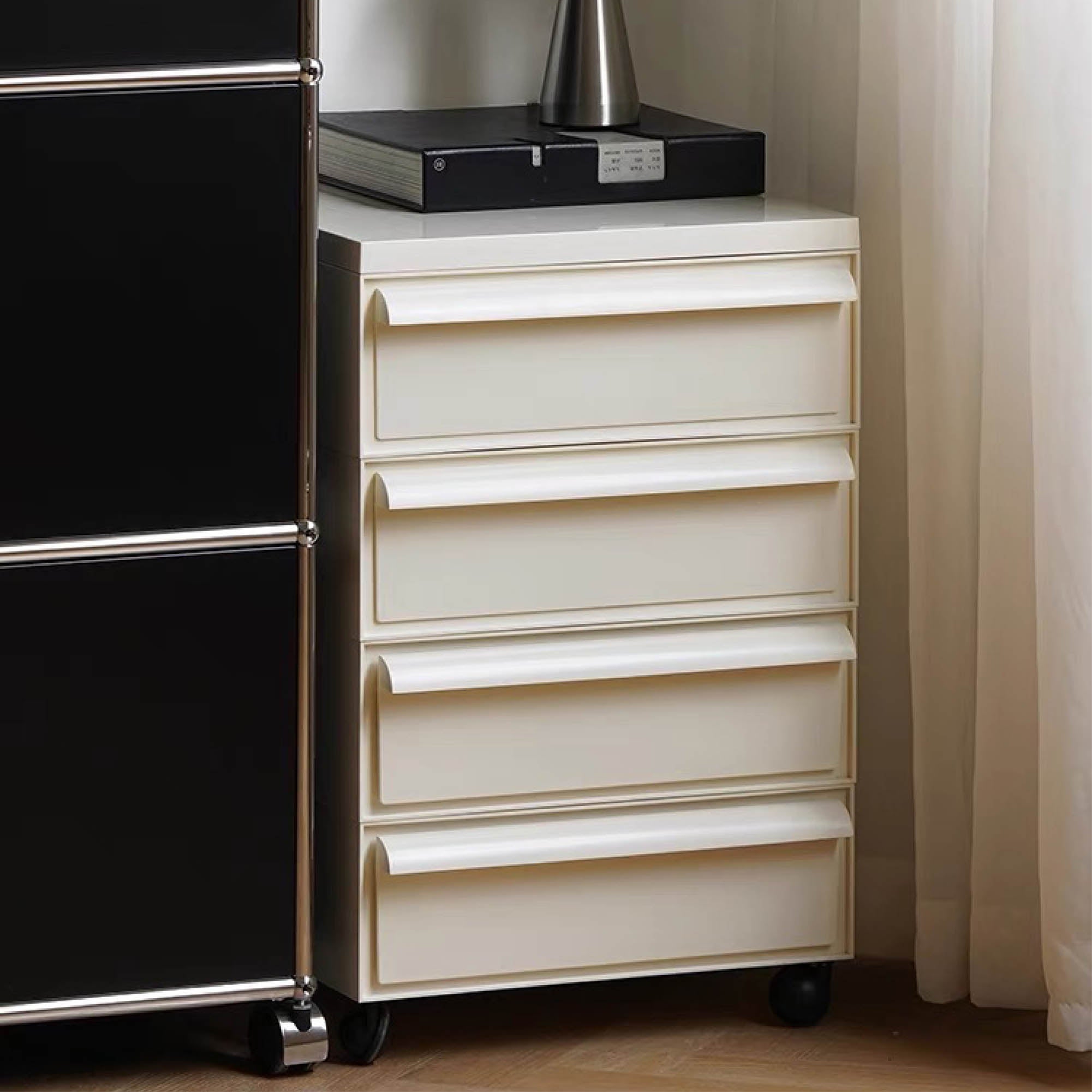 BYRON Mobile Storage Cabinet with Wheels (5 Tier)