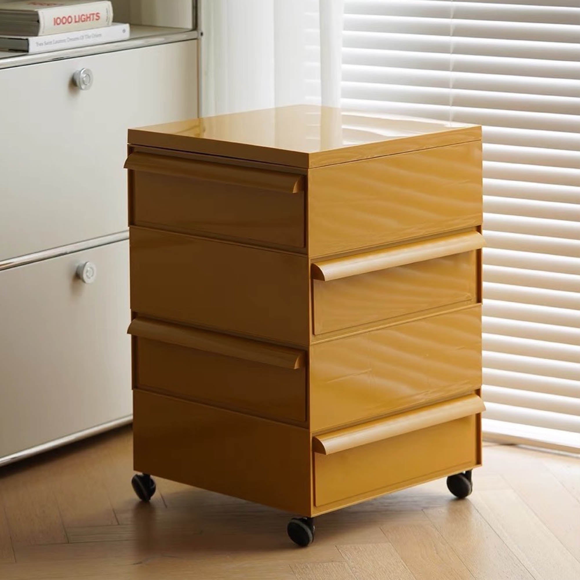 BYRON Mobile Storage Cabinet with Wheels (5 Tier)