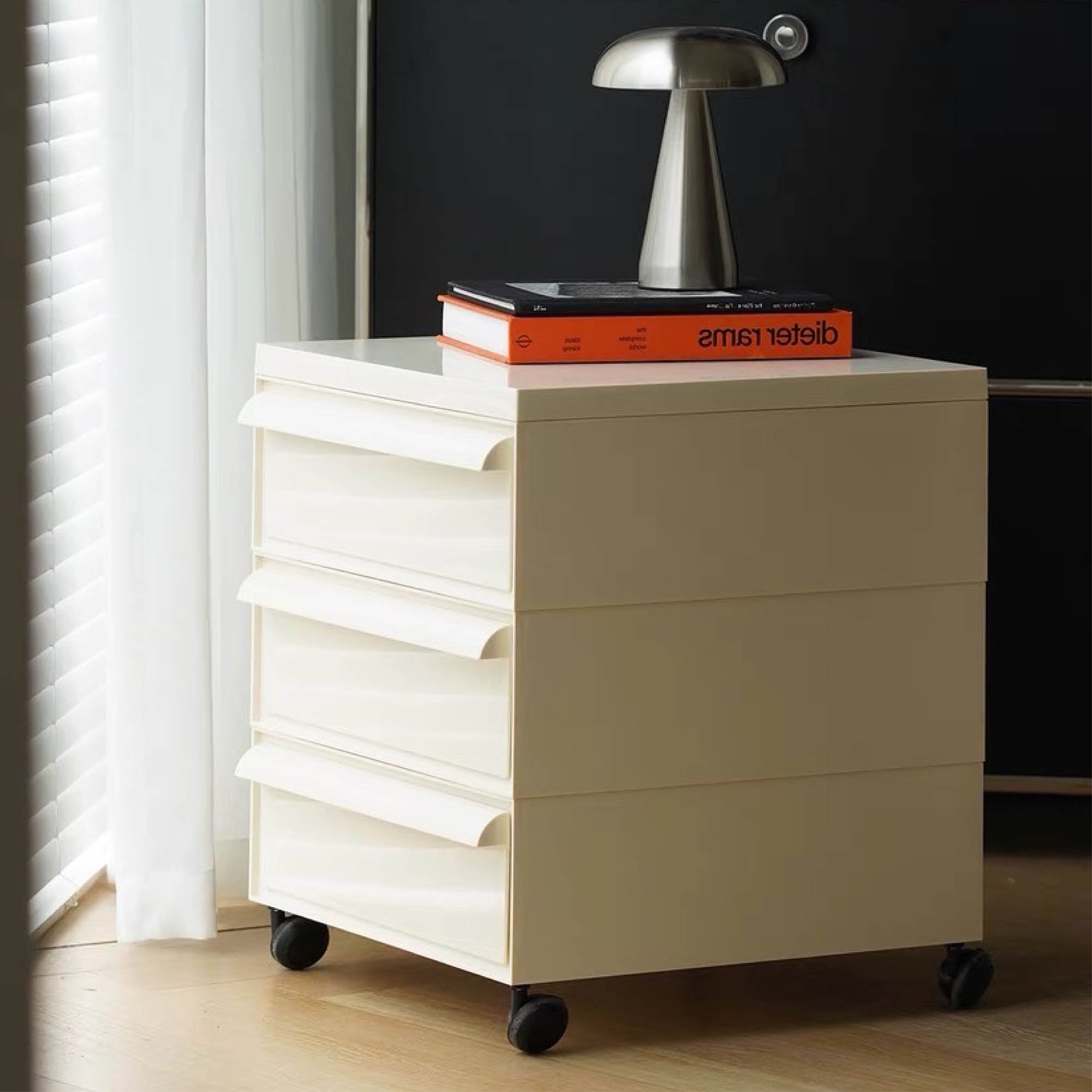 BYRON Mobile Storage Cabinet with Wheels (5 Tier)