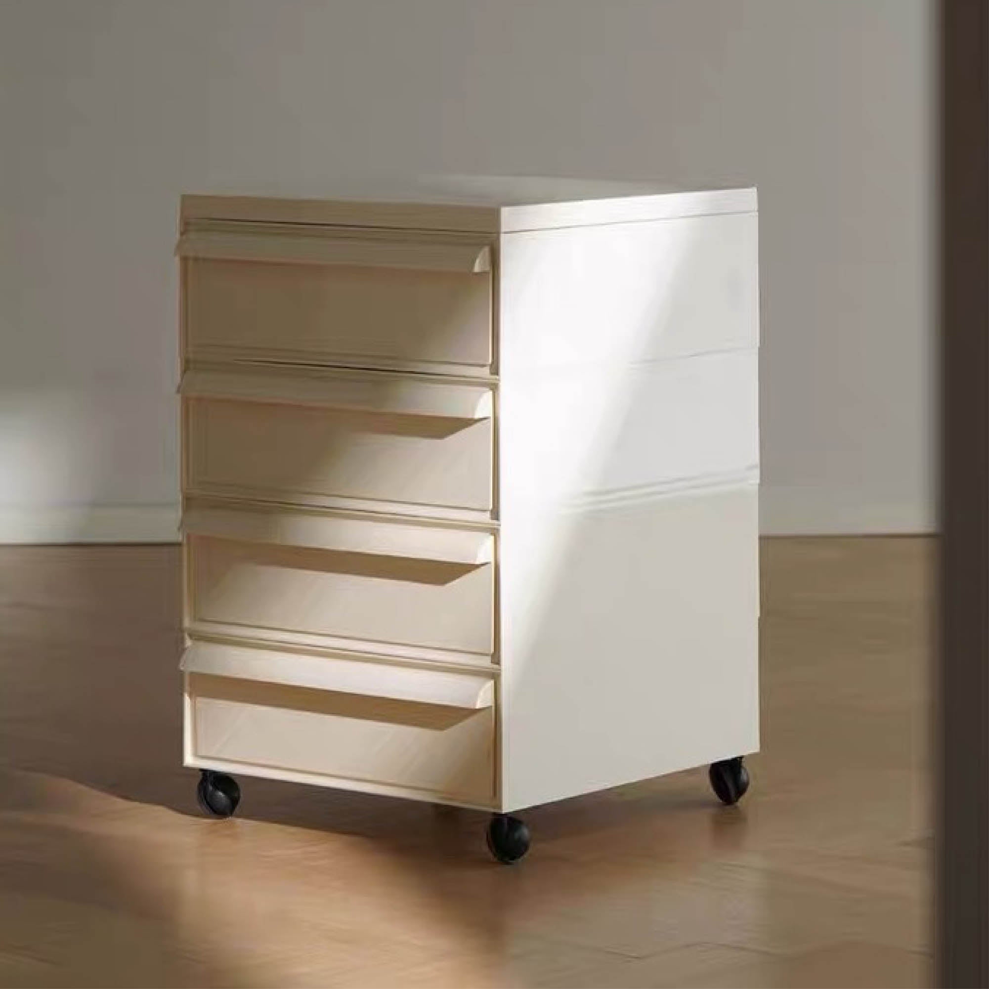 BYRON Mobile Storage Cabinet with Wheels (5 Tier)