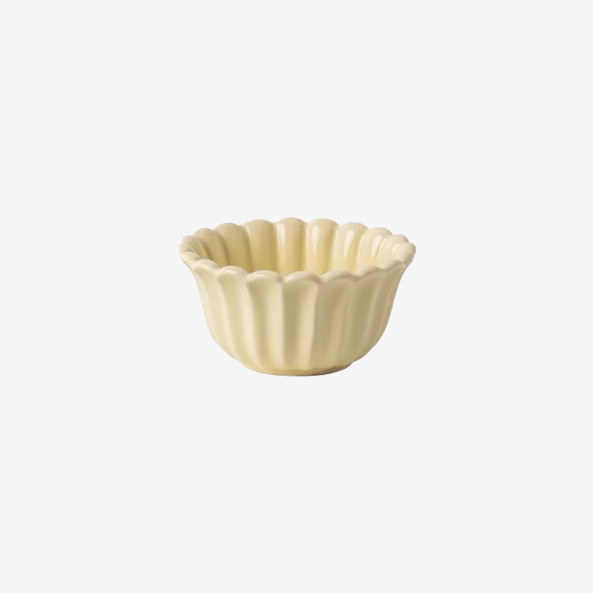 Lemon Scallop Edge Bowl