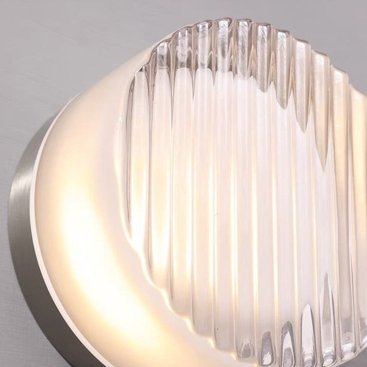 Jagged Round Wall Light