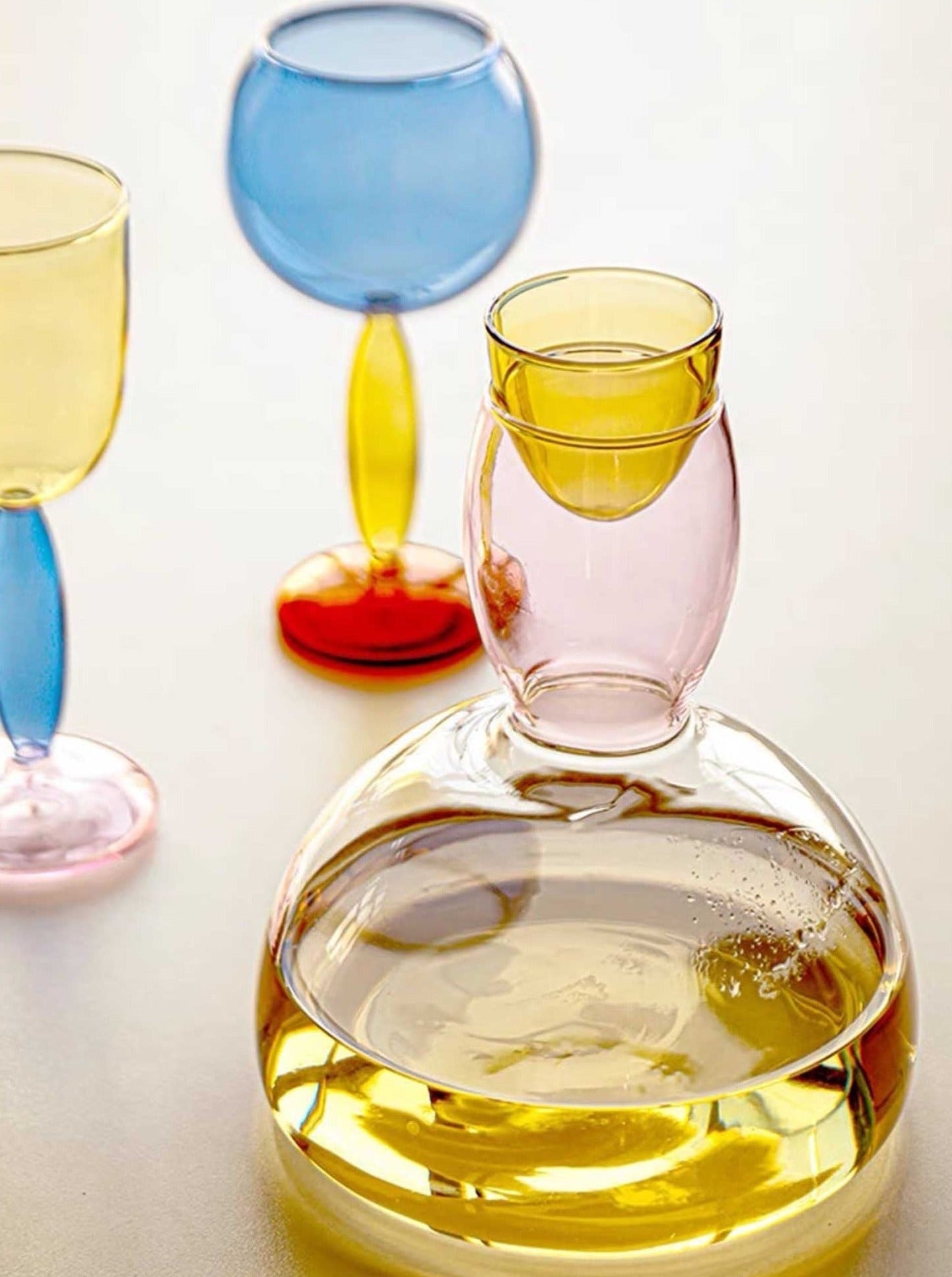 Round Wine Glass
