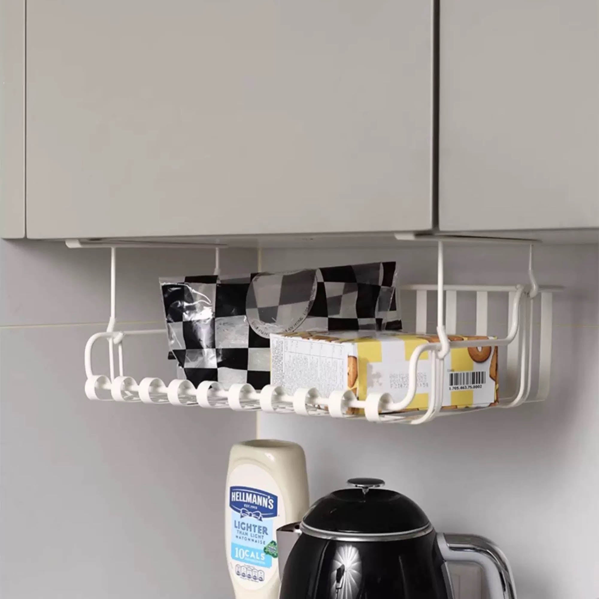Hanging Under Cabinet Multi-Purpose Shelf